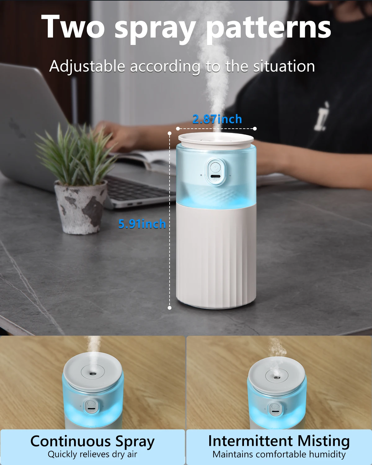 Portable Air Humidifier for Car and Home with LED Light and Aromatherapy Diffuser Car Accessories Interior Accessories https://fairsmartshop.com/portable-air-humidifier-for-car-and-home-with-led-light-and-aromatherapy-diffuser/