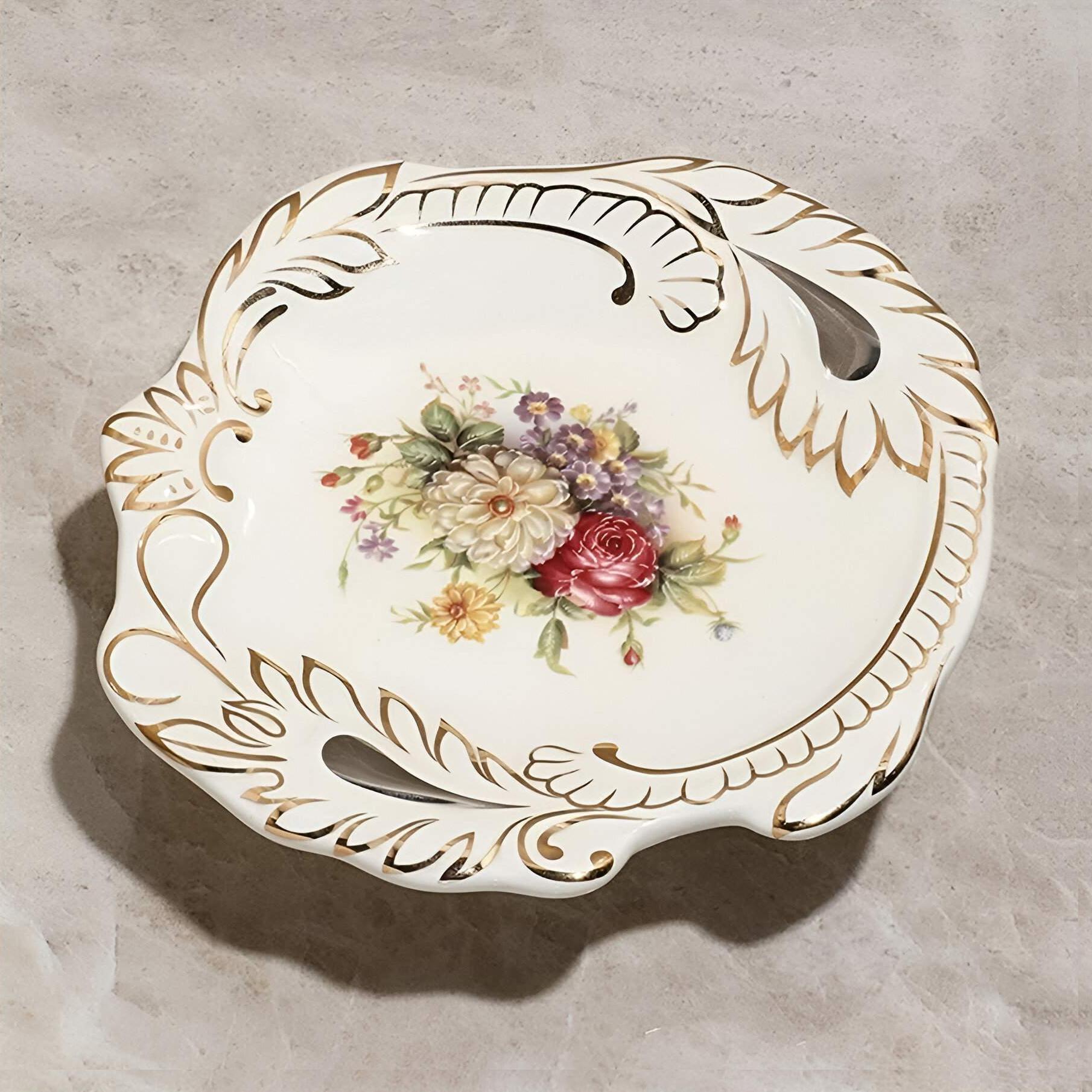Hand-Painted Ceramic Soap Dish with Flower Design - Decorative Bathroom Accessory Bathroom Home & Garden https://fairsmartshop.com/hand-painted-ceramic-soap-dish-with-flower-design-decorative-bathroom-accessory/