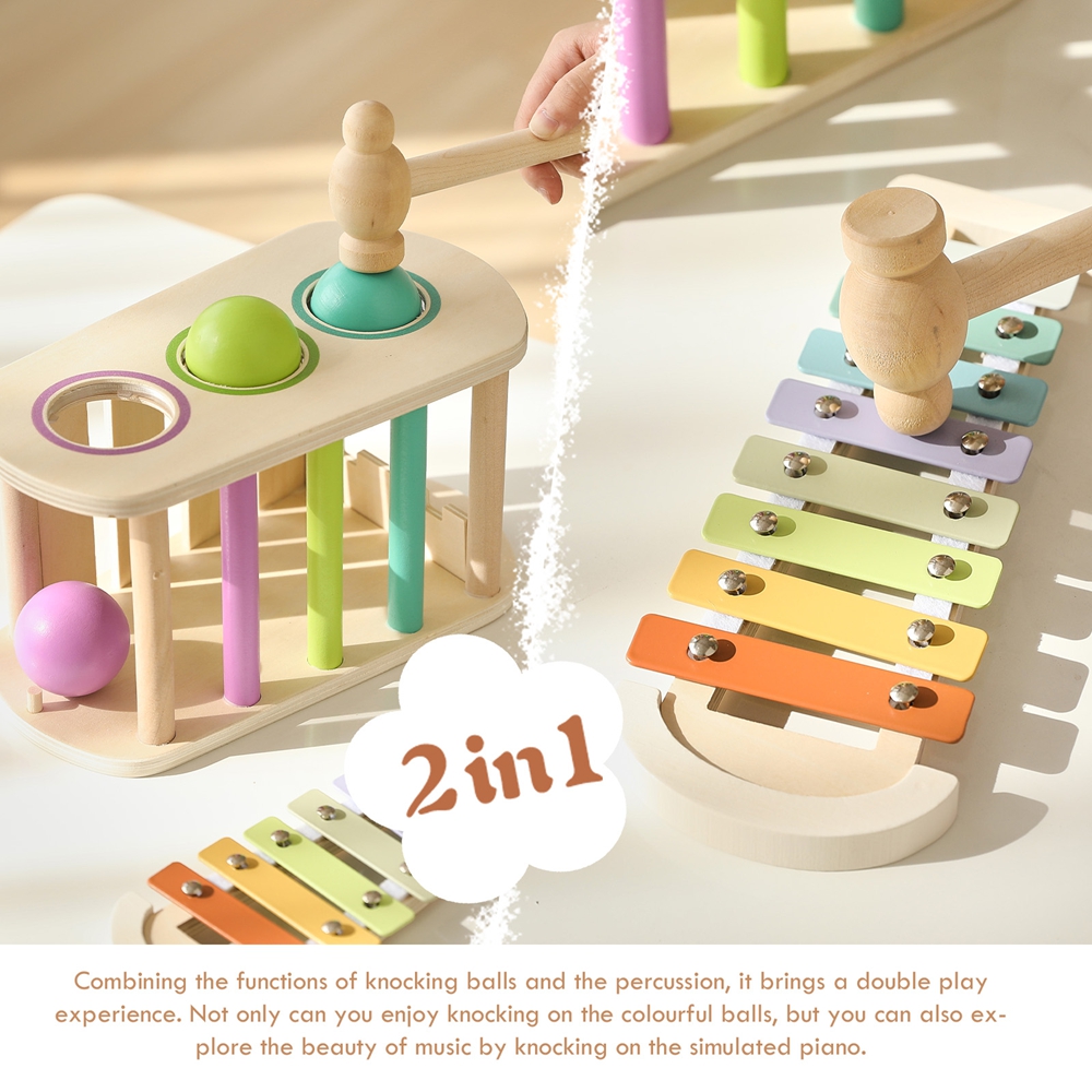 Montessori Wooden Musical Percussion Toy Activity & Entertainment Kids & Babies https://fairsmartshop.com/montessori-wooden-musical-percussion-toy/
