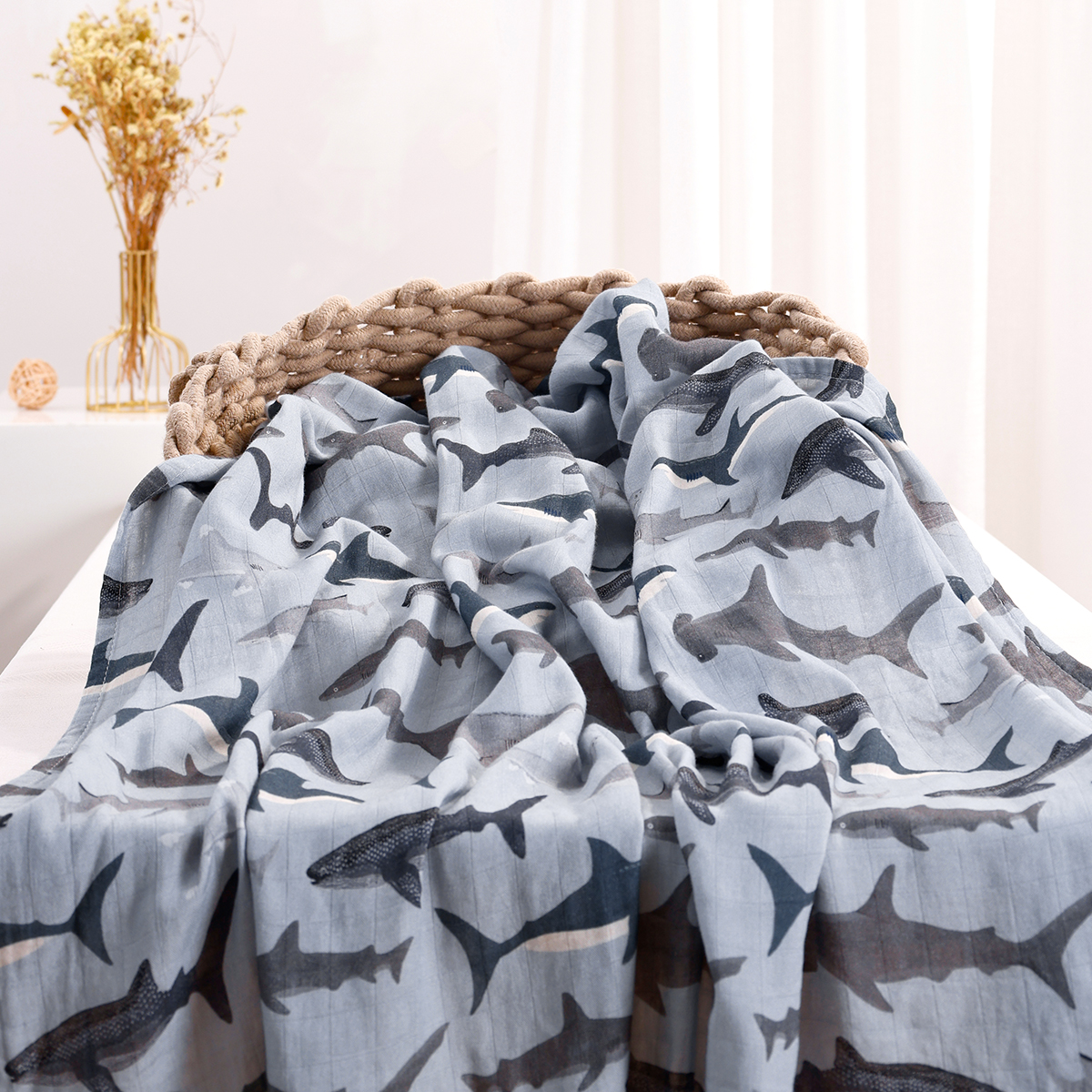 Super Soft Bamboo Cotton Muslin Baby Blanket & Swaddle Kids & Babies Nursery https://fairsmartshop.com/super-soft-bamboo-cotton-muslin-baby-blanket-swaddle/