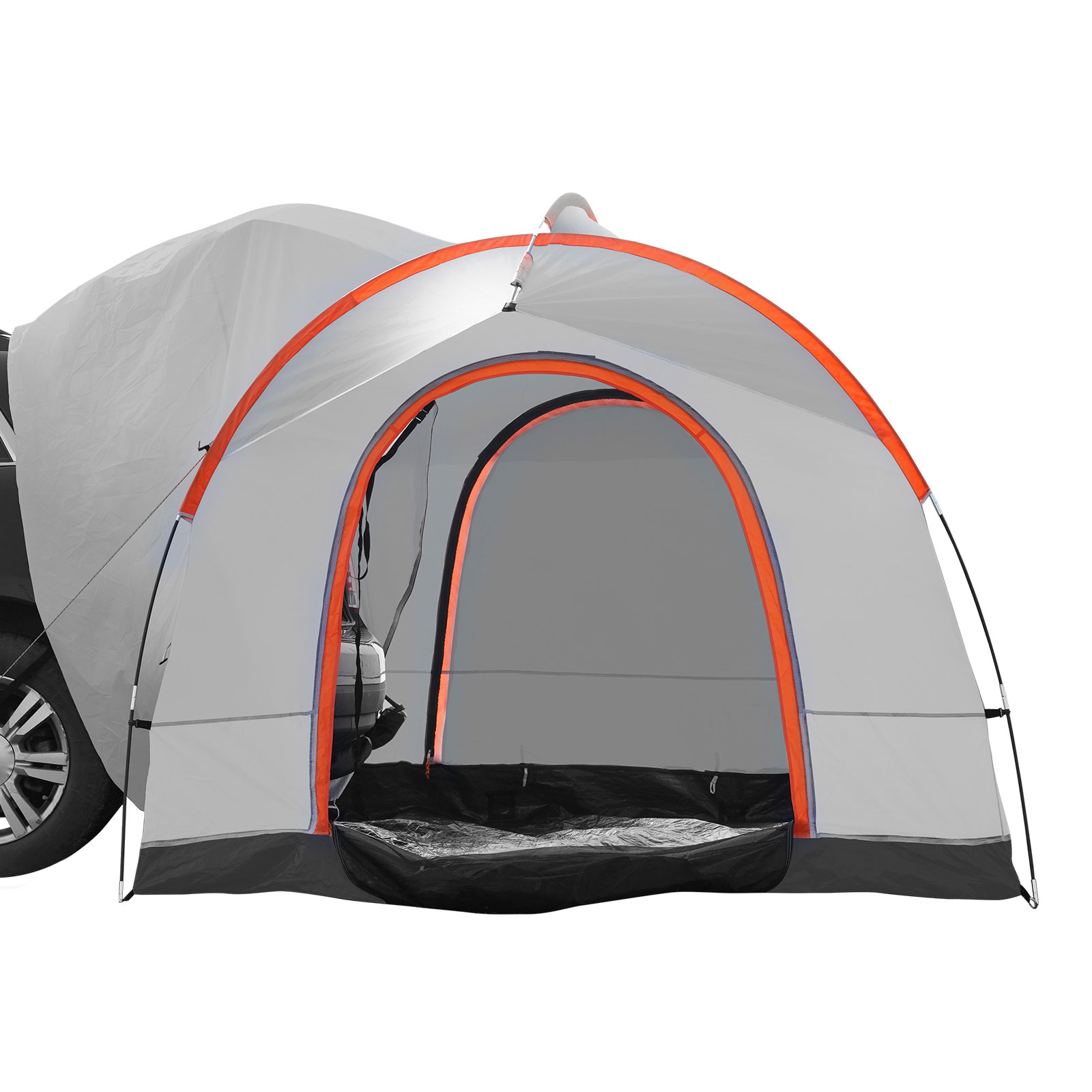 SUV Camping Tent with Rainfly, 8' SUV Tent Attachment for Vehicles, Waterproof & Bug-Proof Car Accessories Road Trip Accessories https://fairsmartshop.com/suv-camping-tent-with-rainfly-8-suv-tent-attachment-for-vehicles-waterproof-bug-proof/