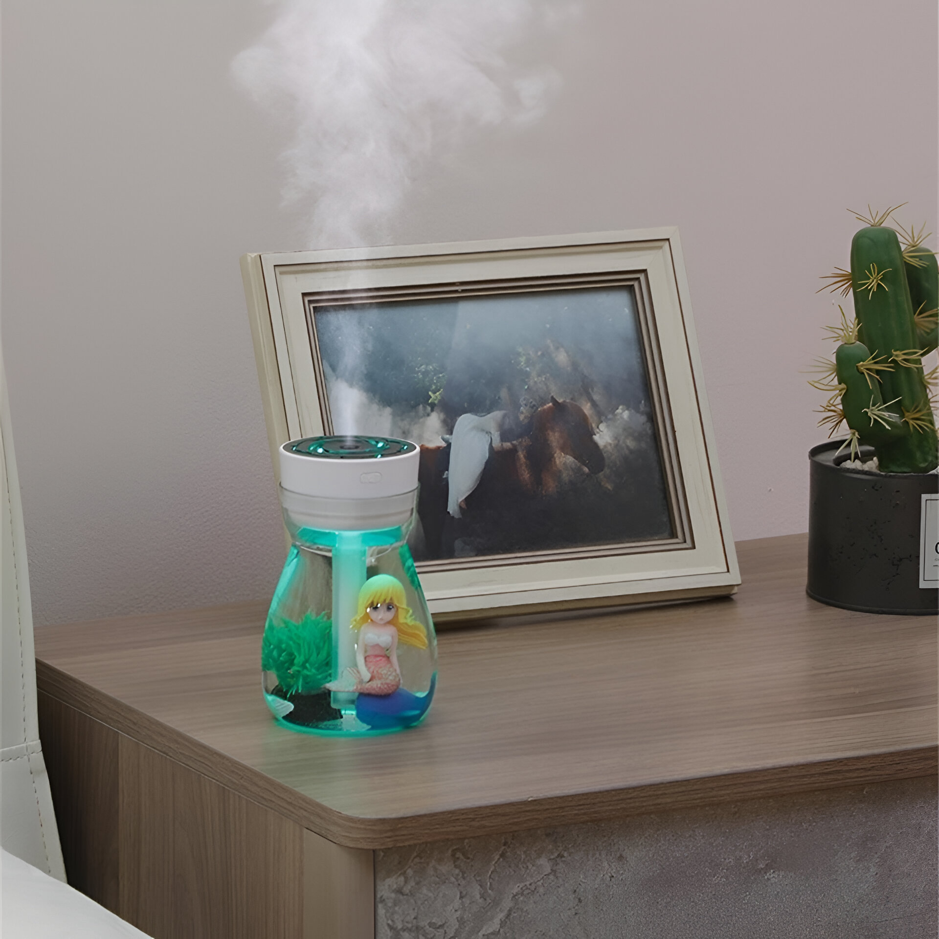 Mini USB Mermaid Air Humidifier with 7 Color Light & Mist Sprayer Gadgets Home Electronics https://fairsmartshop.com/mini-usb-mermaid-air-humidifier-with-7-color-light-mist-sprayer/