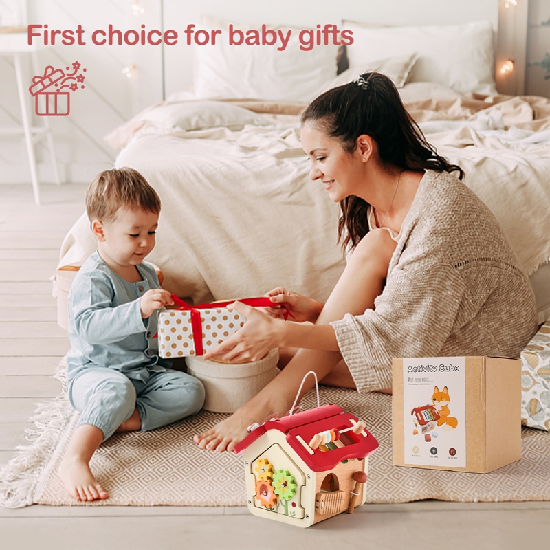 Montessori Wooden Music House Activity & Entertainment Kids & Babies https://fairsmartshop.com/montessori-wooden-music-house/