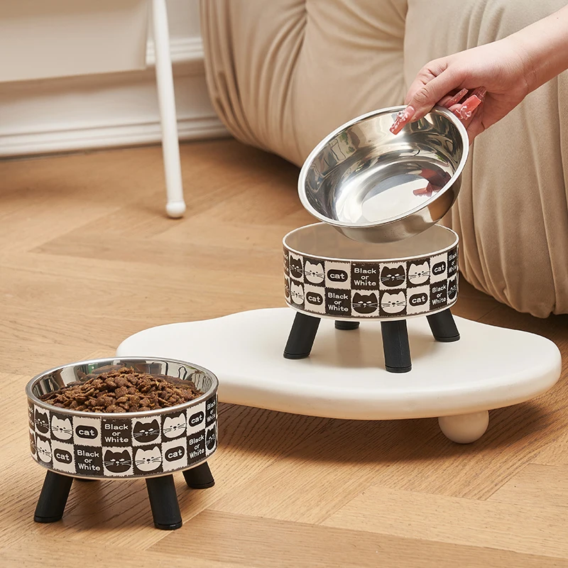 Elevated Stainless Steel Cat Bowl Feeding Supplies Pet Supplies https://fairsmartshop.com/elevated-stainless-steel-cat-bowl/