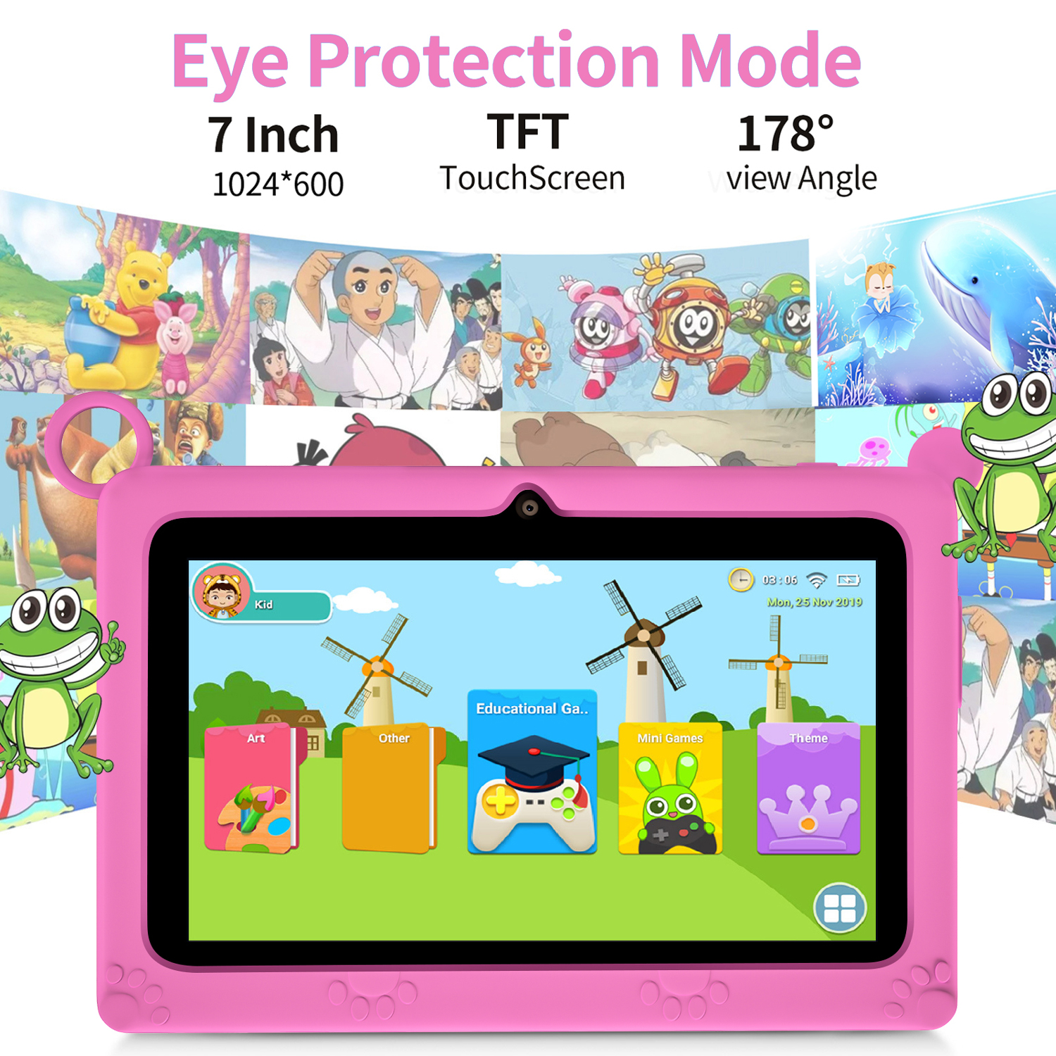 7-inch Kids Tablet with Quad-Core, 4GB RAM, 64GB Storage Activity & Entertainment Kids & Babies https://fairsmartshop.com/7-inch-kids-tablet-with-quad-core-4gb-ram-64gb-storage/