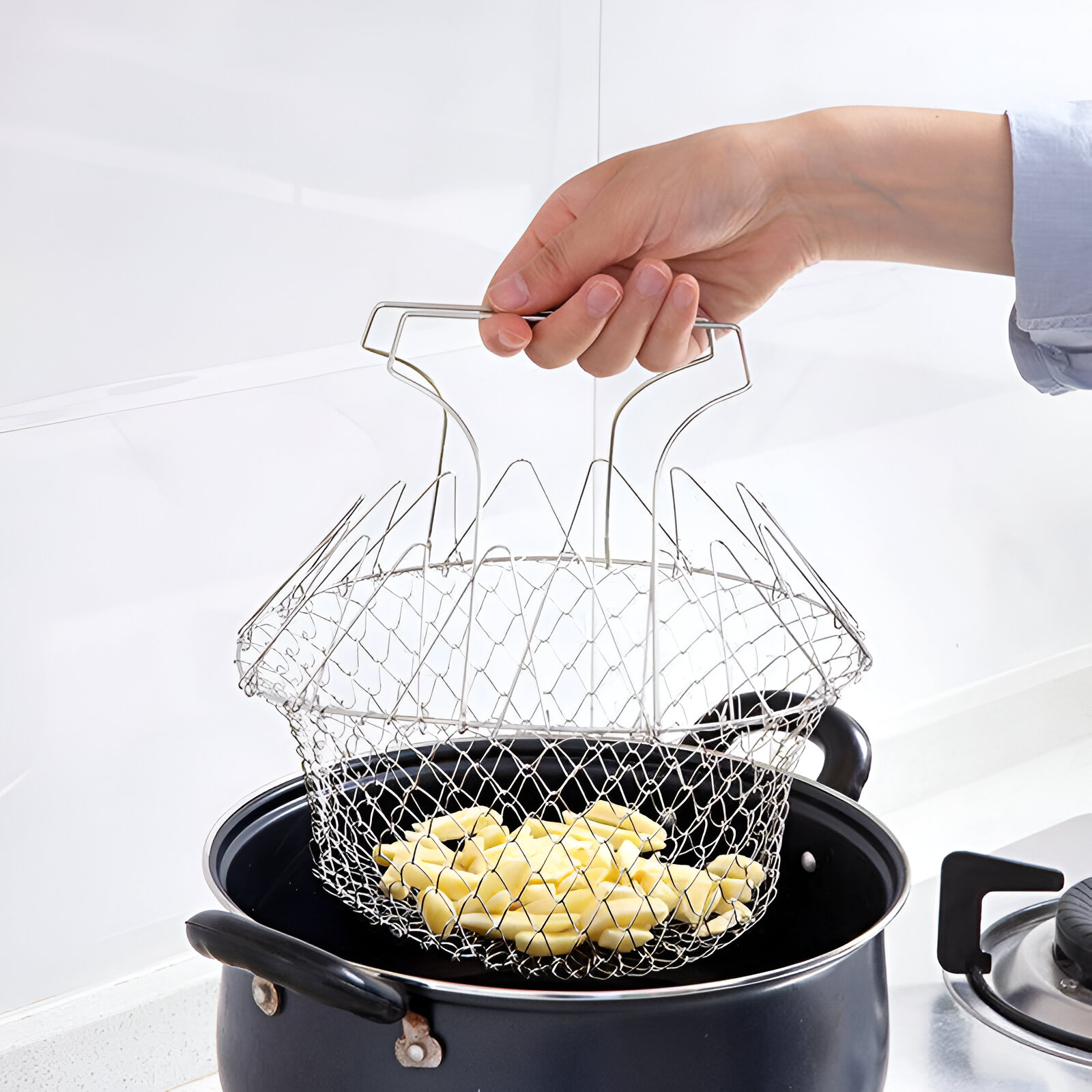 Stainless Steel Foldable Fry Basket & Tong Set – Multi-Use Kitchen Strainer Home & Garden Kitchen & Dining https://fairsmartshop.com/stainless-steel-foldable-fry-basket-tong-set-multi-use-kitchen-strainer/