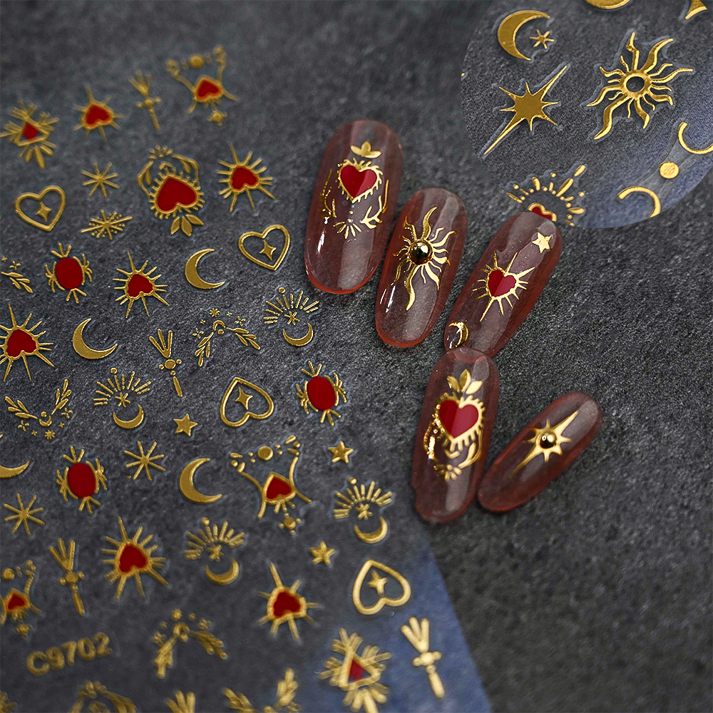 3D Bronzing Gold Love Heart Nail Art Stickers Foot, Hand & Nail Care Health & Beauty https://fairsmartshop.com/3d-bronzing-gold-love-heart-nail-art-stickers/