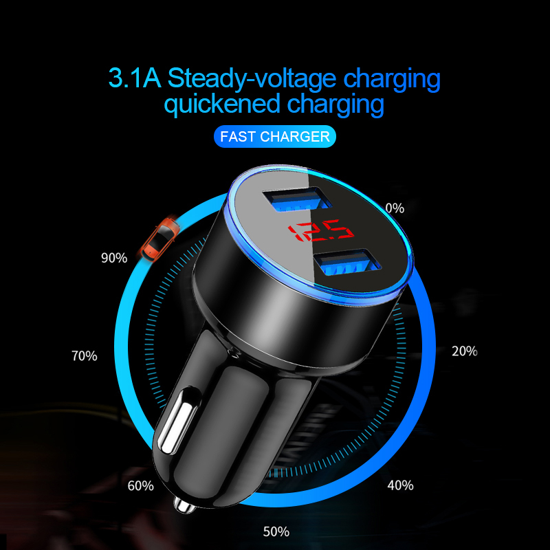 Dual USB Car Charger Car Accessories Car Electronics https://fairsmartshop.com/dual-usb-car-charger/