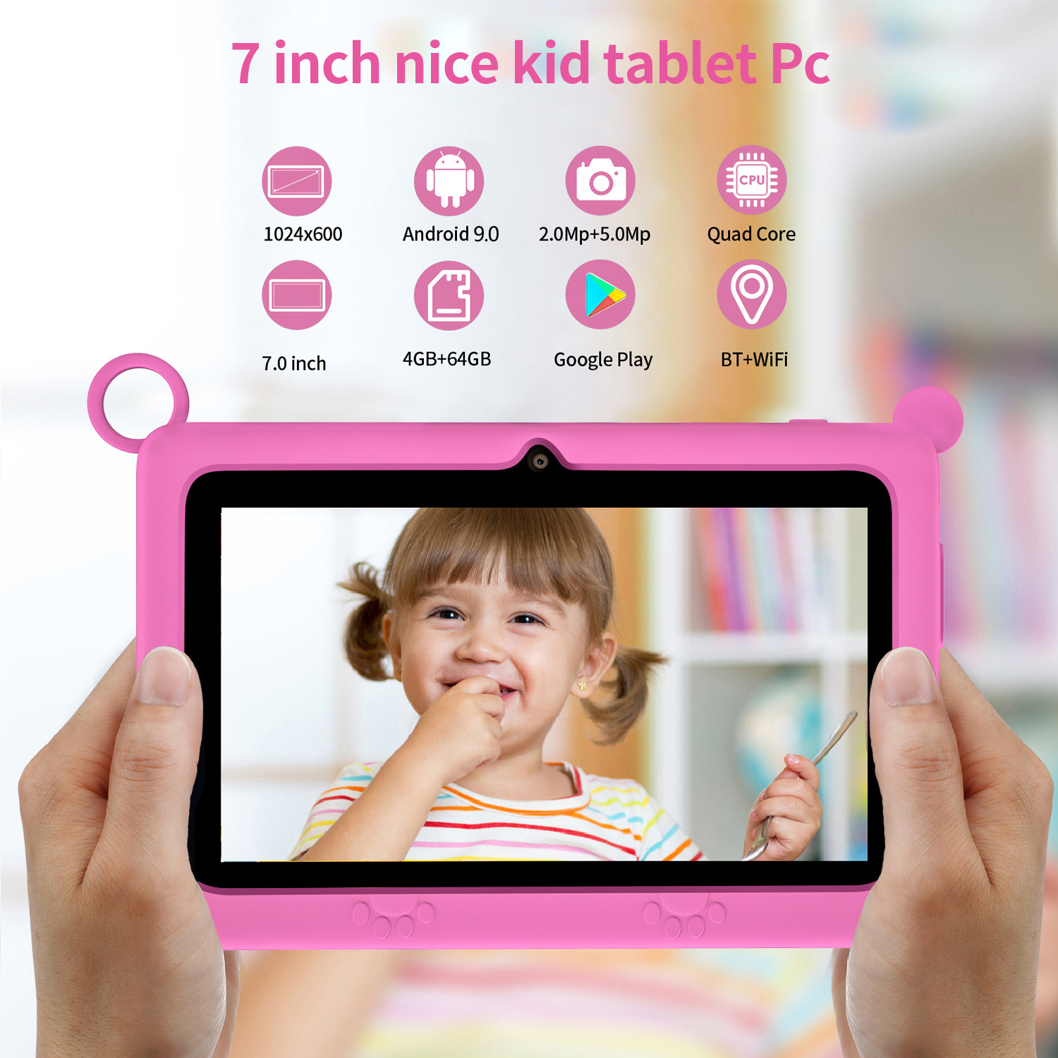 7-inch Kids Tablet with Quad-Core, 4GB RAM, 64GB Storage Activity & Entertainment Kids & Babies https://fairsmartshop.com/7-inch-kids-tablet-with-quad-core-4gb-ram-64gb-storage/