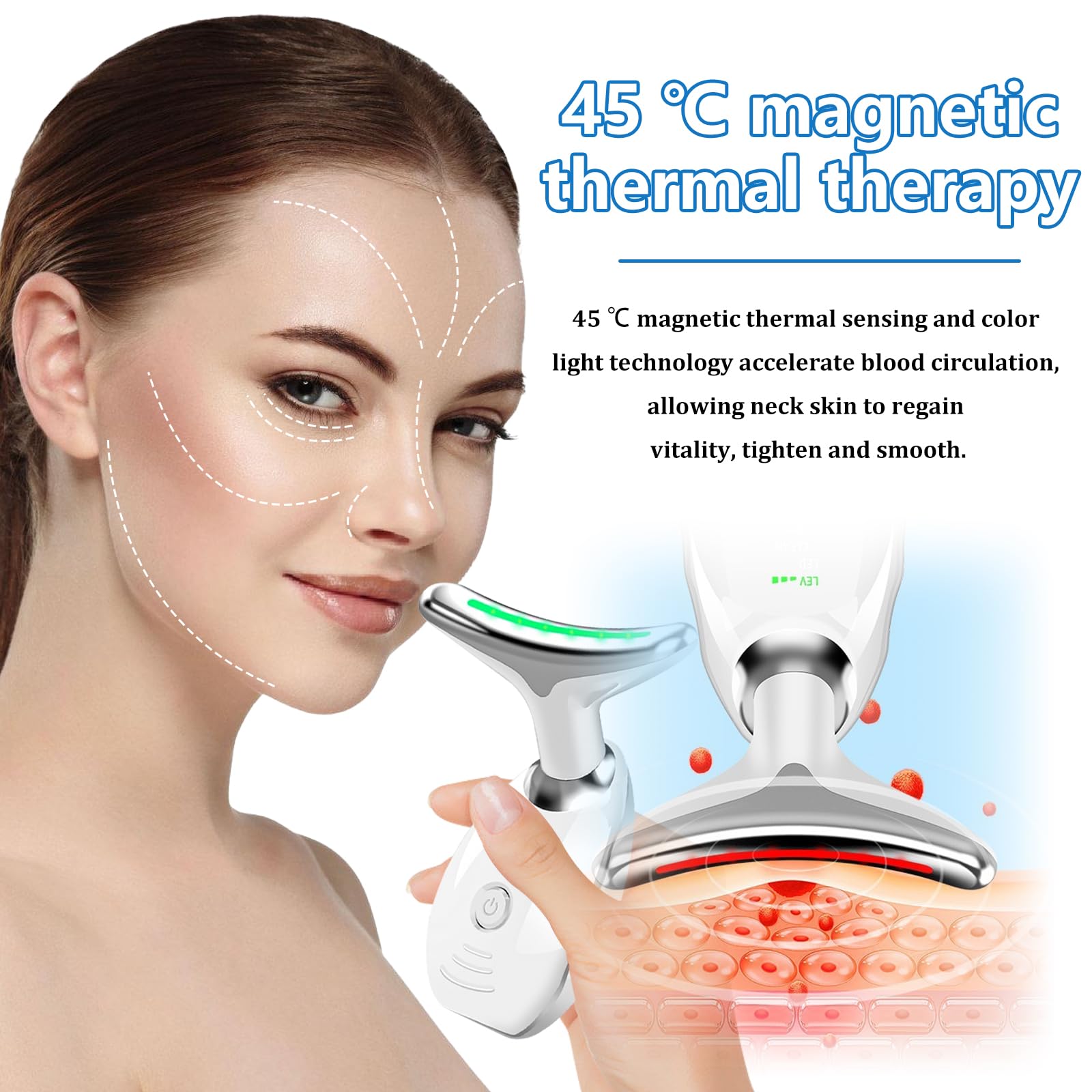7-LED Vibrating Neck & Face Massager Health & Beauty Skin Care https://fairsmartshop.com/7-led-vibrating-neck-face-massager/