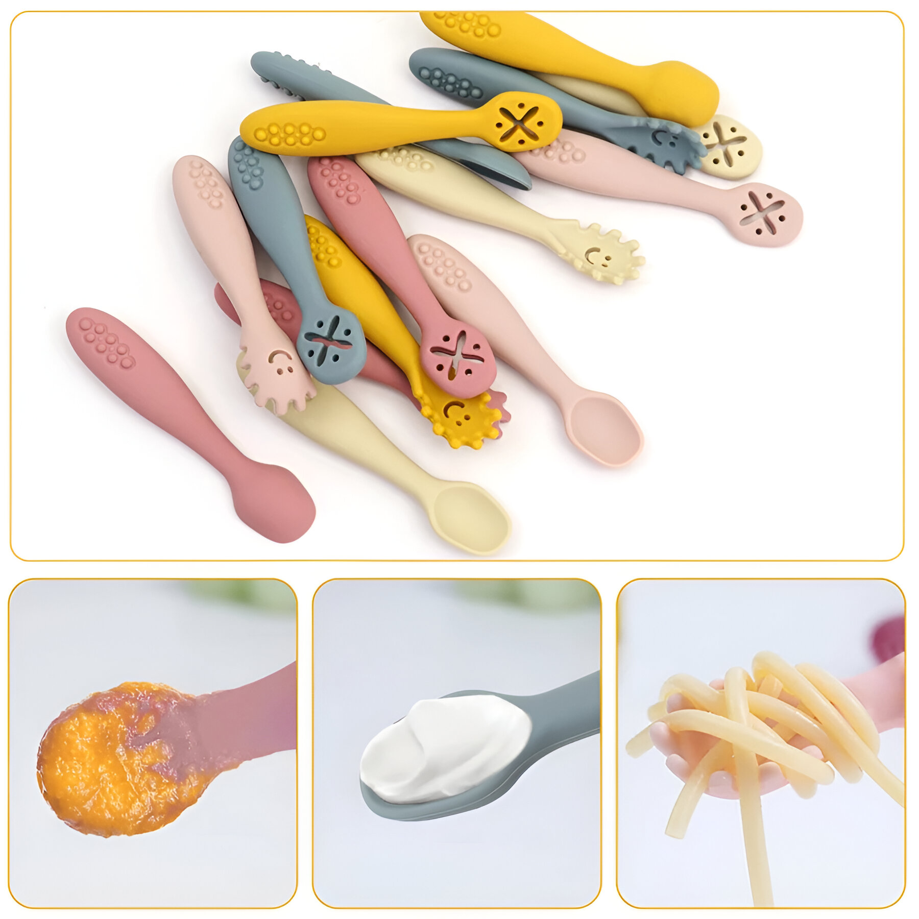 3PCS Kawaii Baby Learning Spoons Set Feeding Kids & Babies https://fairsmartshop.com/3pcs-kawaii-baby-learning-spoons-set/