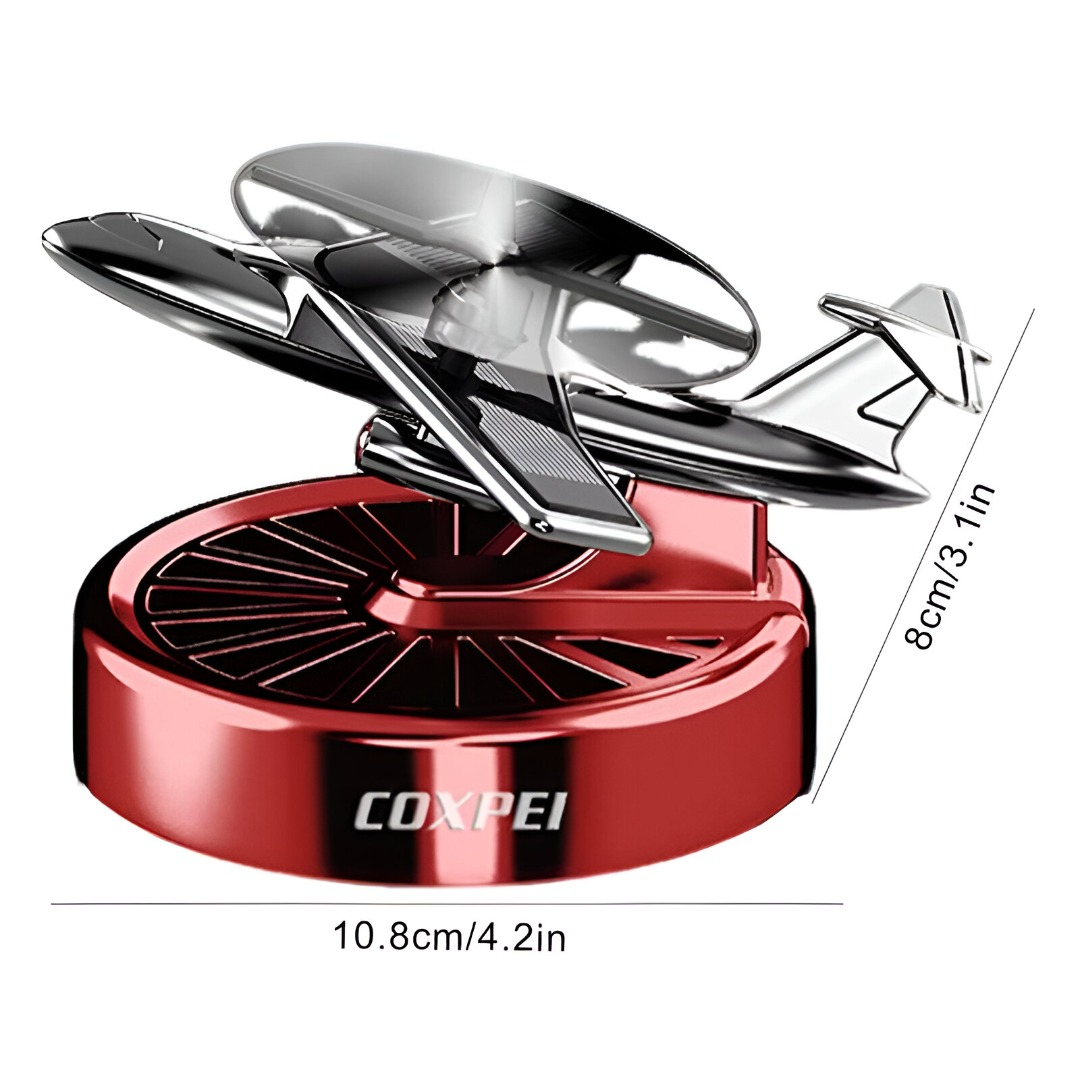 Solar Airplane Car Air Freshener For Toyota - Image 7