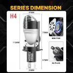 Dualvision H4 LED Headlight Bulbs 80000LM 800W - Fits Ford, Toyota, Honda 8 23c0510c3c22693e5754b03a10576e16.jpeg