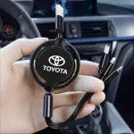 3-in-1 Fast Charging USB Cable for Toyota Corolla, RAV4, Camry – Type-C & Micro USB 3 53675-b6c8b7.webp