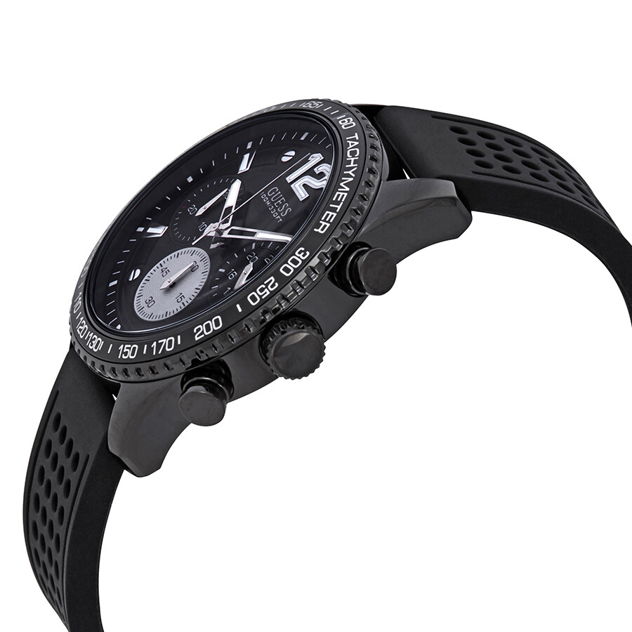 GUESS Fleet Men’s Quartz Watch – Black Stainless Steel & Silicone Strap Guess Relojes Top GUESS Fleet Men's Quartz Watch – Black Stainless Steel & Silicone Strap Guess Relojes Top
