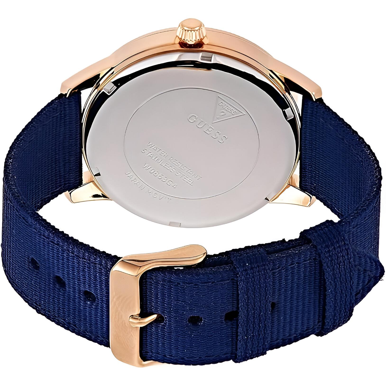 Guess GC Watches Sport Chic Chrono Pink Steel & Blue Nylon Watch Guess Relojes Top Guess GC Watches Sport Chic Chrono Pink Steel & Blue Nylon Watch Guess Relojes Top