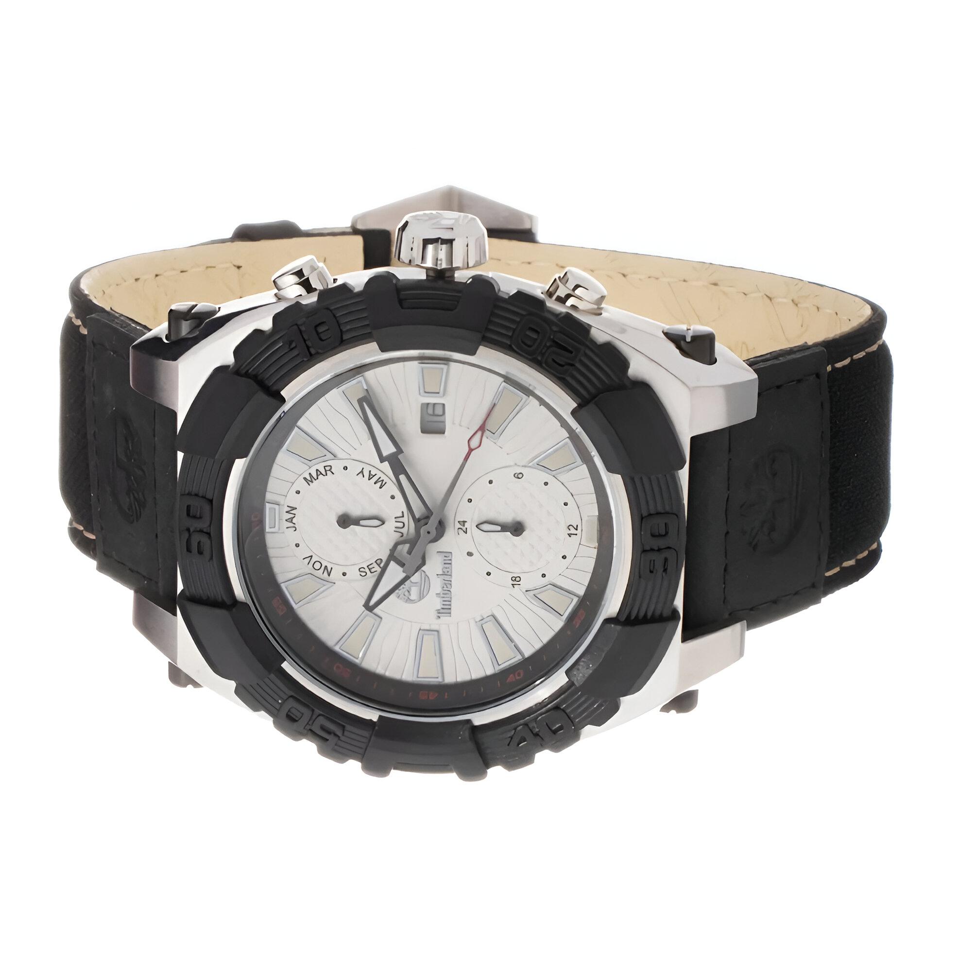 Timberland Men’s Quartz Analog Watch with Leather Strap – 45mm Relojes Top Timberland Timberland Men's Quartz Analog Watch with Leather Strap - 45mm Relojes Top Timberland