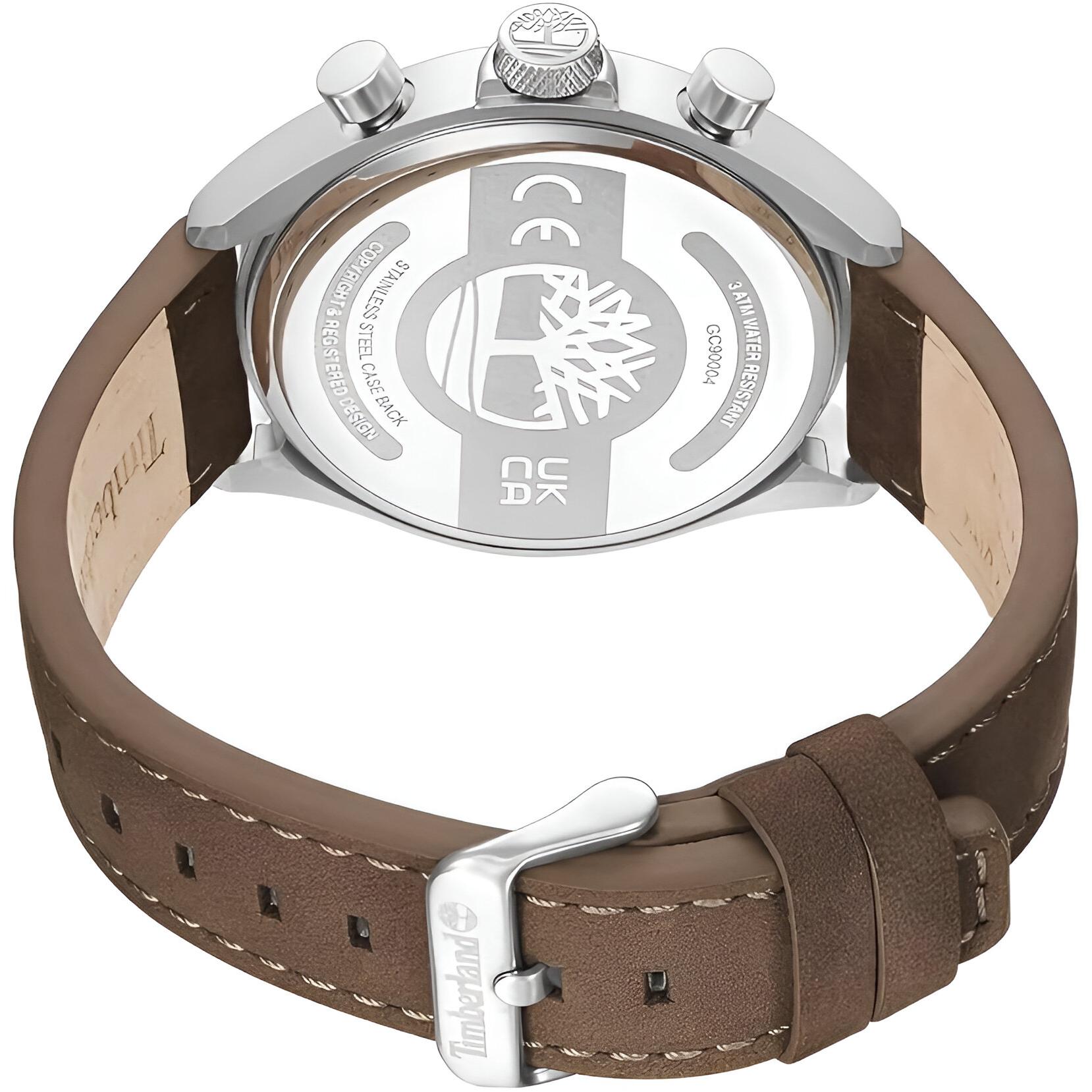 Timberland Men’s Brown Leather Strap Analog Quartz Watch – 45mm Grey Dial Relojes Top Timberland Timberland Men's Brown Leather Strap Analog Quartz Watch – 45mm Grey Dial Relojes Top Timberland