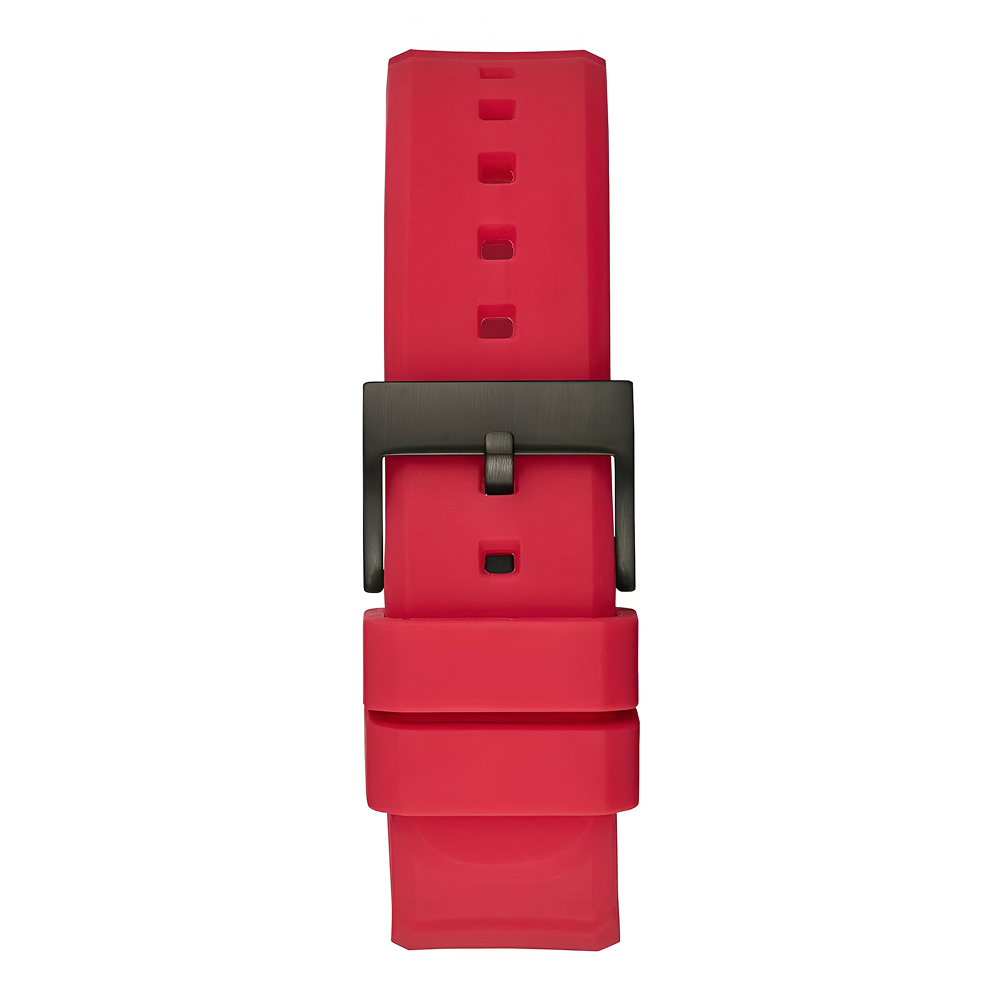 Guess Red Resin and Silicone Quartz Watch with G Force Date Function Guess Relojes Top Guess Red Resin and Silicone Quartz Watch with G Force Date Function Guess Relojes Top