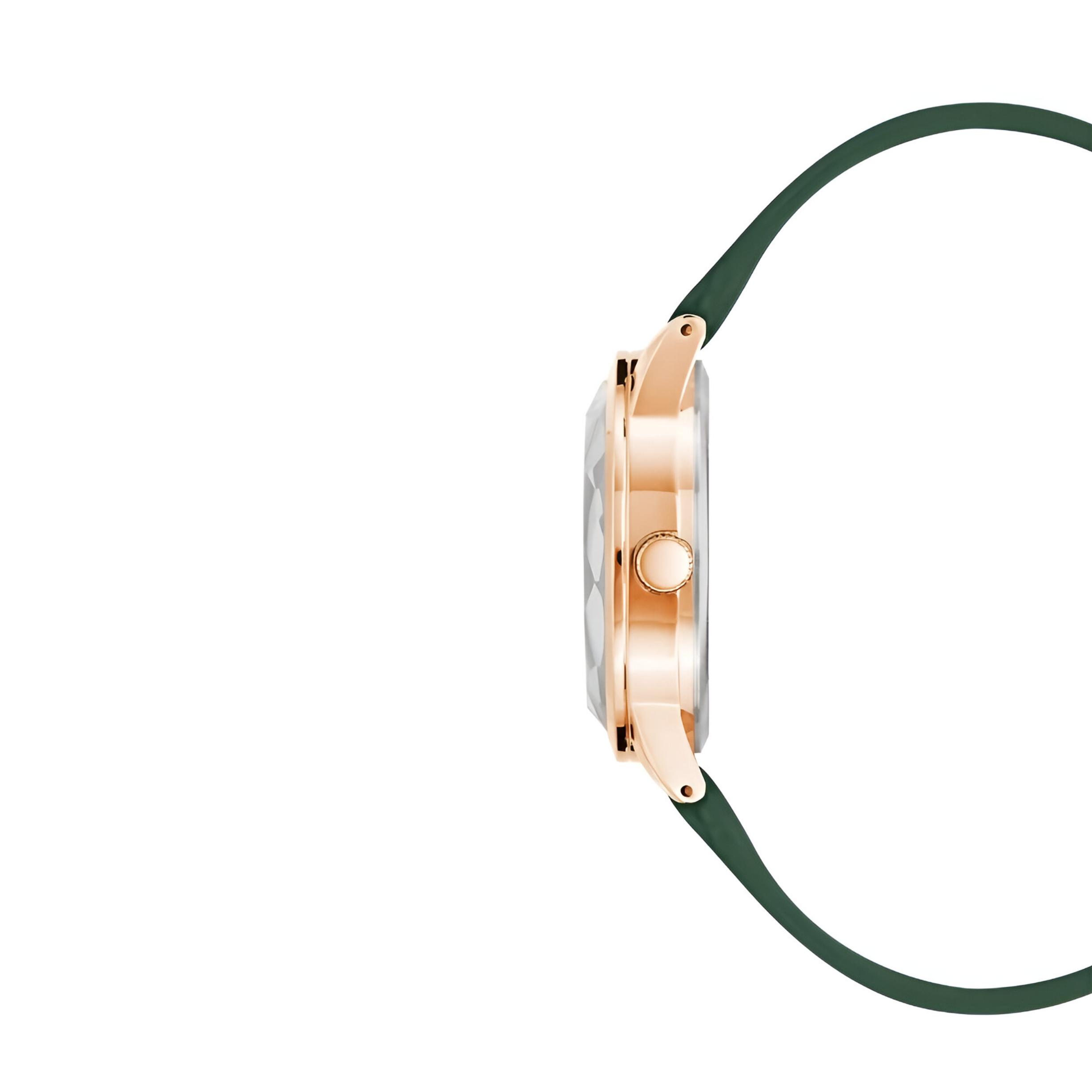 Juicy Couture Pink & Green Quartz Analog Watch with Metal Case and Green Strap Juicy Couture Relojes Top Juicy Couture Pink & Green Quartz Analog Watch with Metal Case and Green Strap Juicy Couture Relojes Top