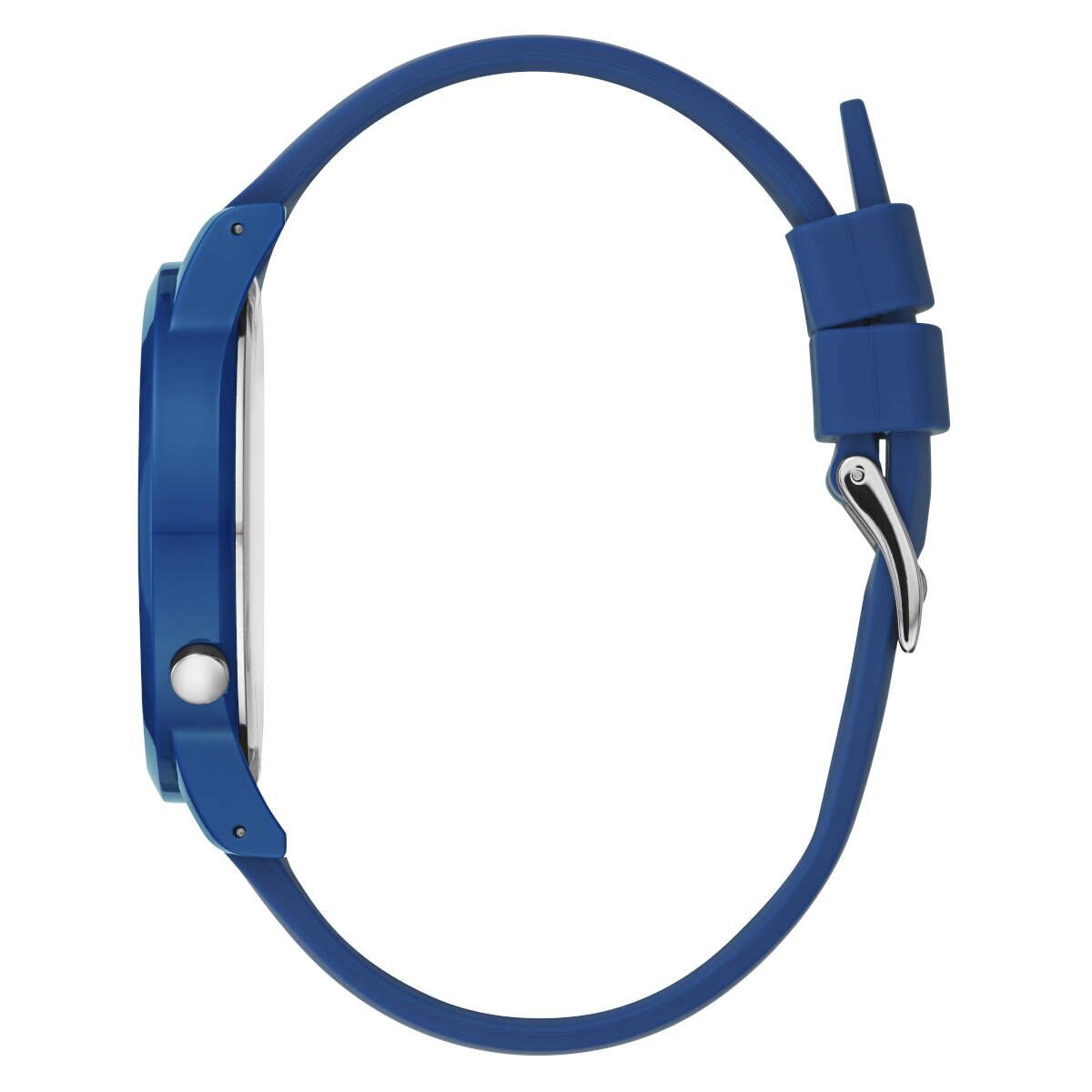 GUESS Men’s Quartz Watch – Blue Resin Case & Rubber Strap, 42mm, 10ATM Guess Relojes Top GUESS Men's Quartz Watch – Blue Resin Case & Rubber Strap, 42mm, 10ATM Guess Relojes Top