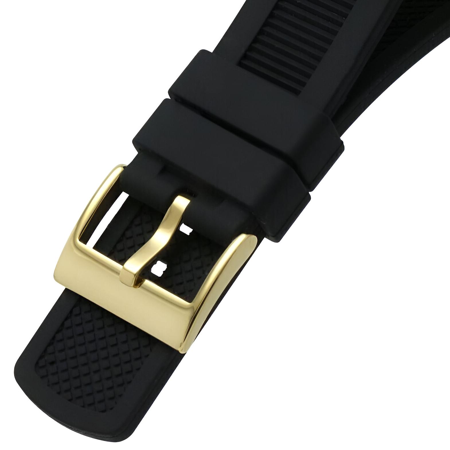 Guess Gold Stainless Steel Digital Chronograph Watch – 44.5MM Black Dial Guess Relojes Top Guess Gold Stainless Steel Digital Chronograph Watch - 44.5MM Black Dial Guess Relojes Top