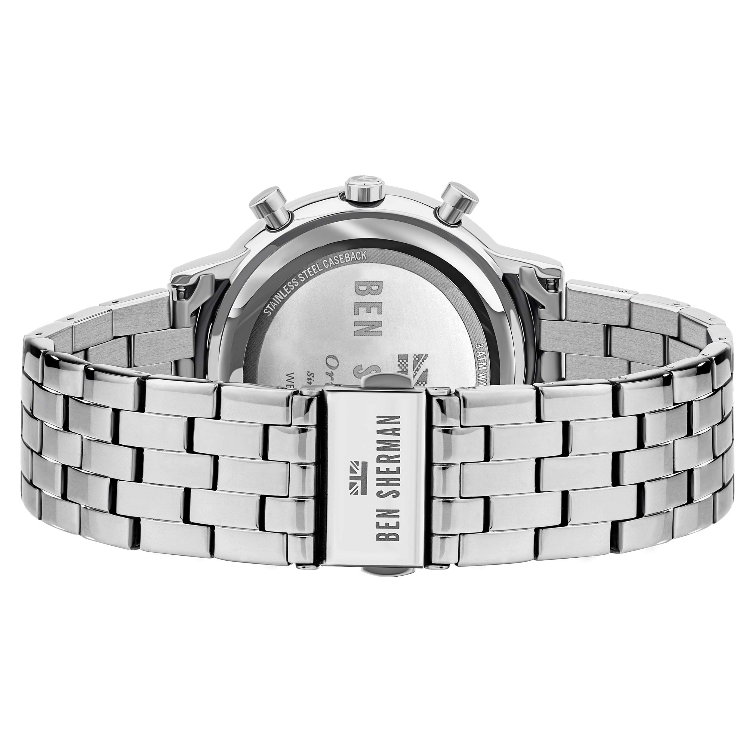 Ben Sherman Men’s Quartz Stainless Steel Watch Ben Sherman Relojes Top Ben Sherman Men's Quartz Stainless Steel Watch Ben Sherman Relojes Top