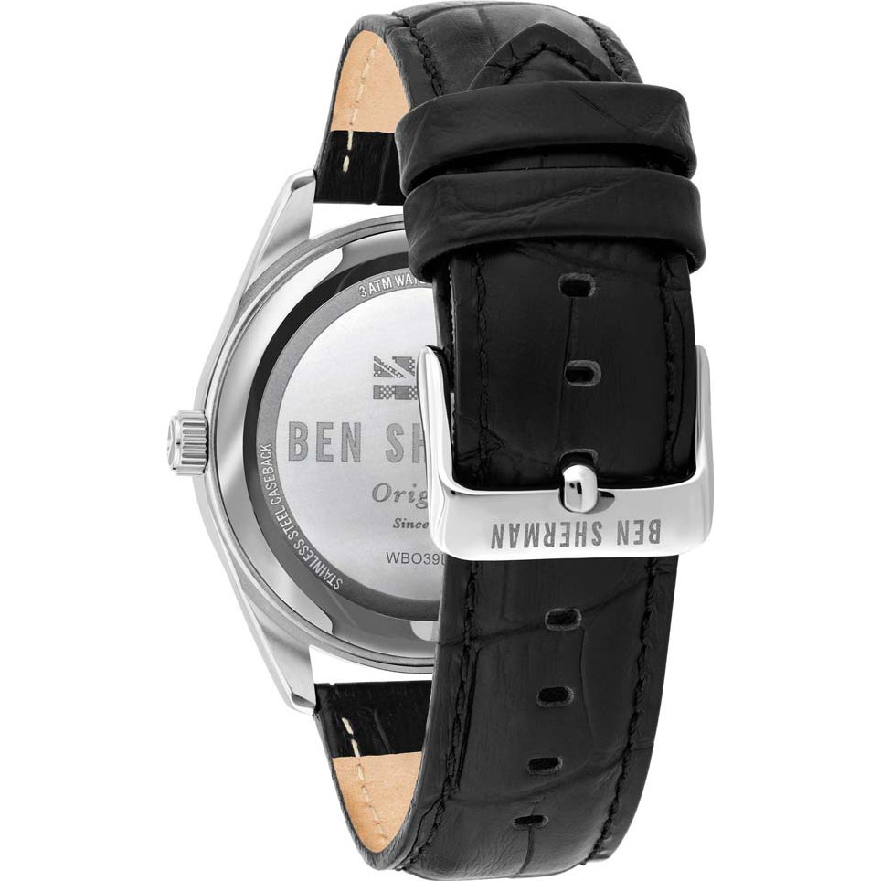 Ben Sherman Elegant Grey Stainless Steel Quartz Watch Ben Sherman Relojes Top Ben Sherman Elegant Grey Stainless Steel Quartz Watch Ben Sherman Relojes Top