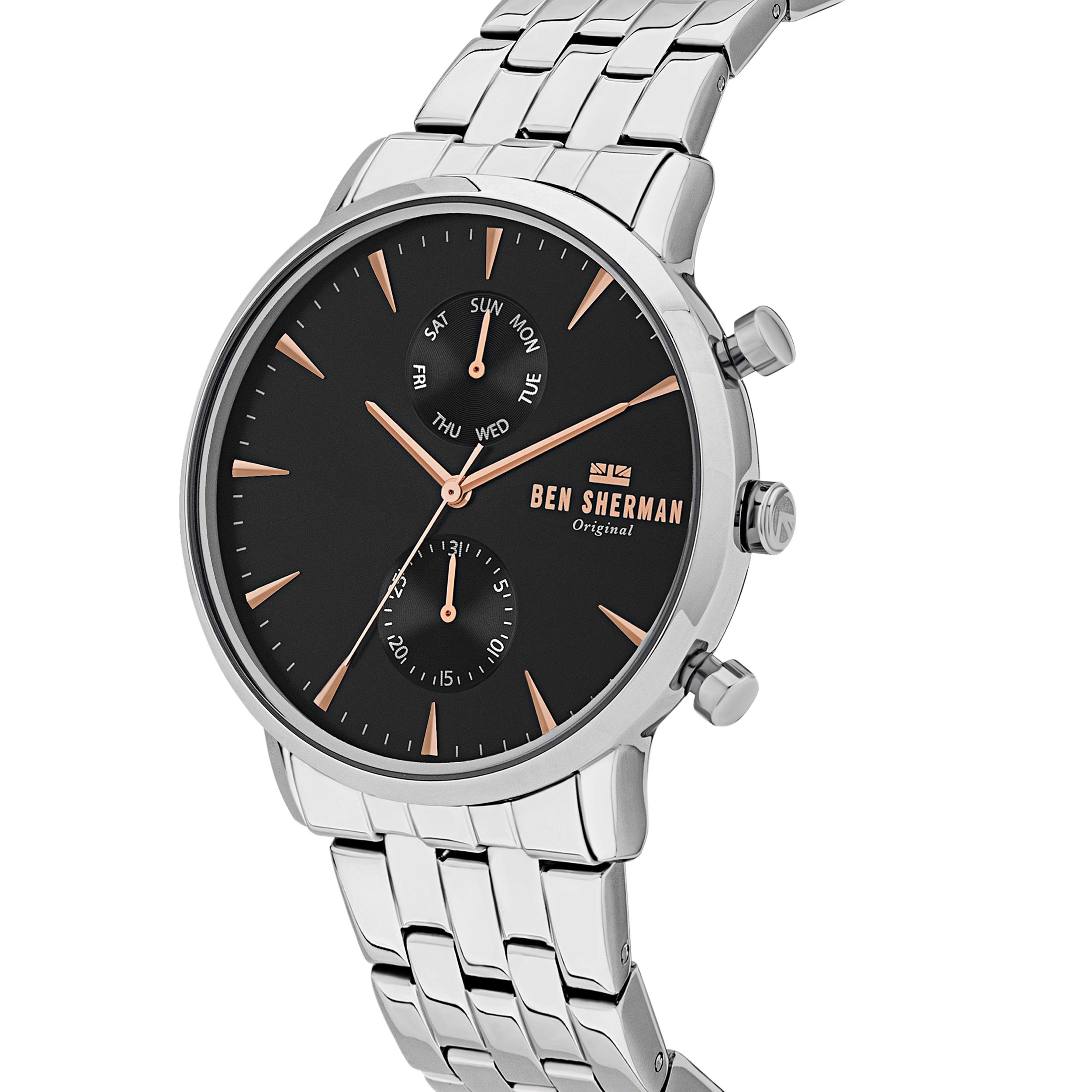 Ben Sherman Men’s Quartz Stainless Steel Watch Ben Sherman Relojes Top Ben Sherman Men's Quartz Stainless Steel Watch Ben Sherman Relojes Top