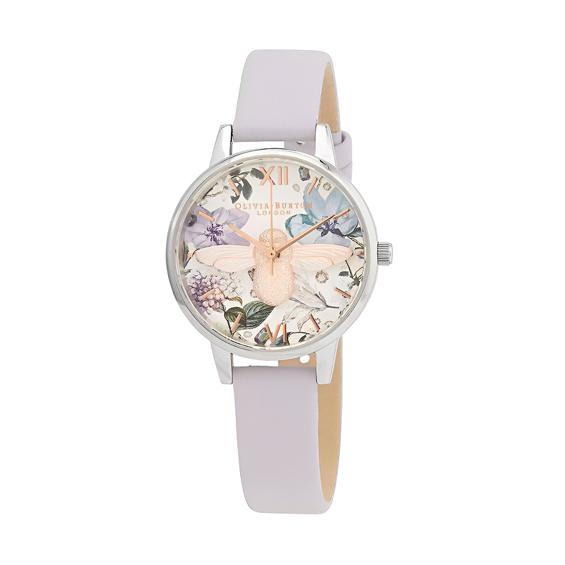 Olivia Burton Violet Floral & Bee Watch Olivia Burton Relojes Top Olivia Burton Violet Floral & Bee Watch Olivia Burton Relojes Top