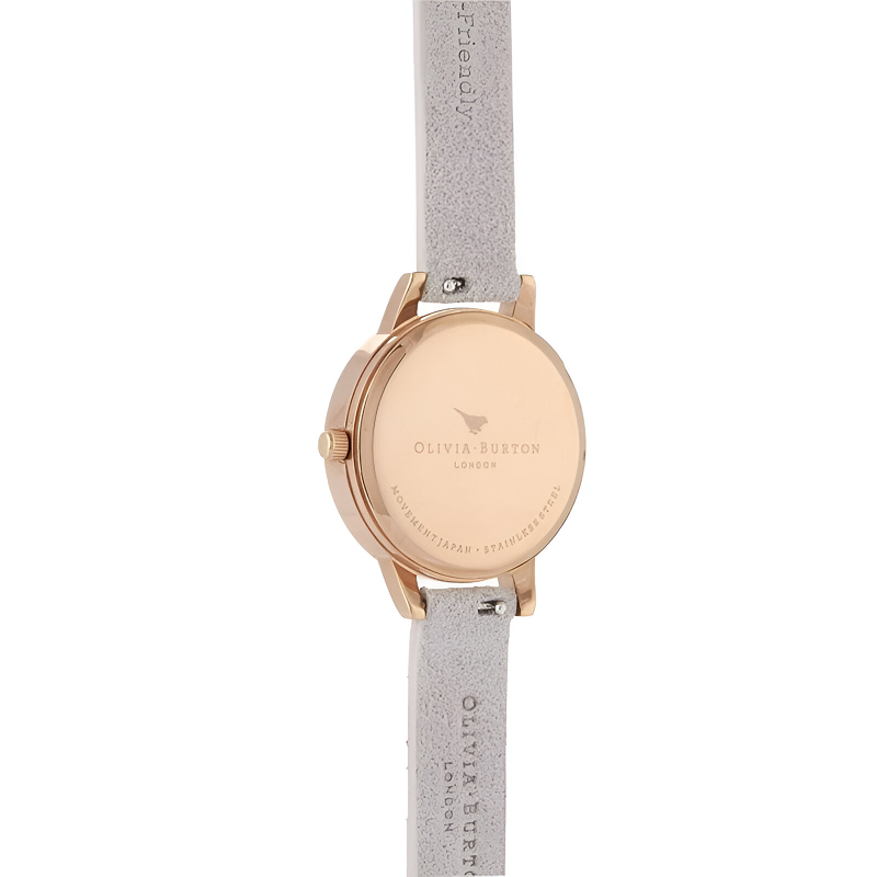 Olivia Burton Pink & Grey Floral Watch Olivia Burton Relojes Top Olivia Burton Pink & Grey Floral Watch Olivia Burton Relojes Top