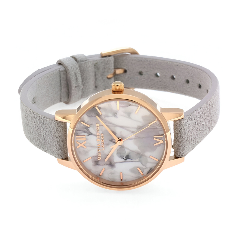 Olivia Burton Pink & Grey Floral Watch Olivia Burton Relojes Top Olivia Burton Pink & Grey Floral Watch Olivia Burton Relojes Top