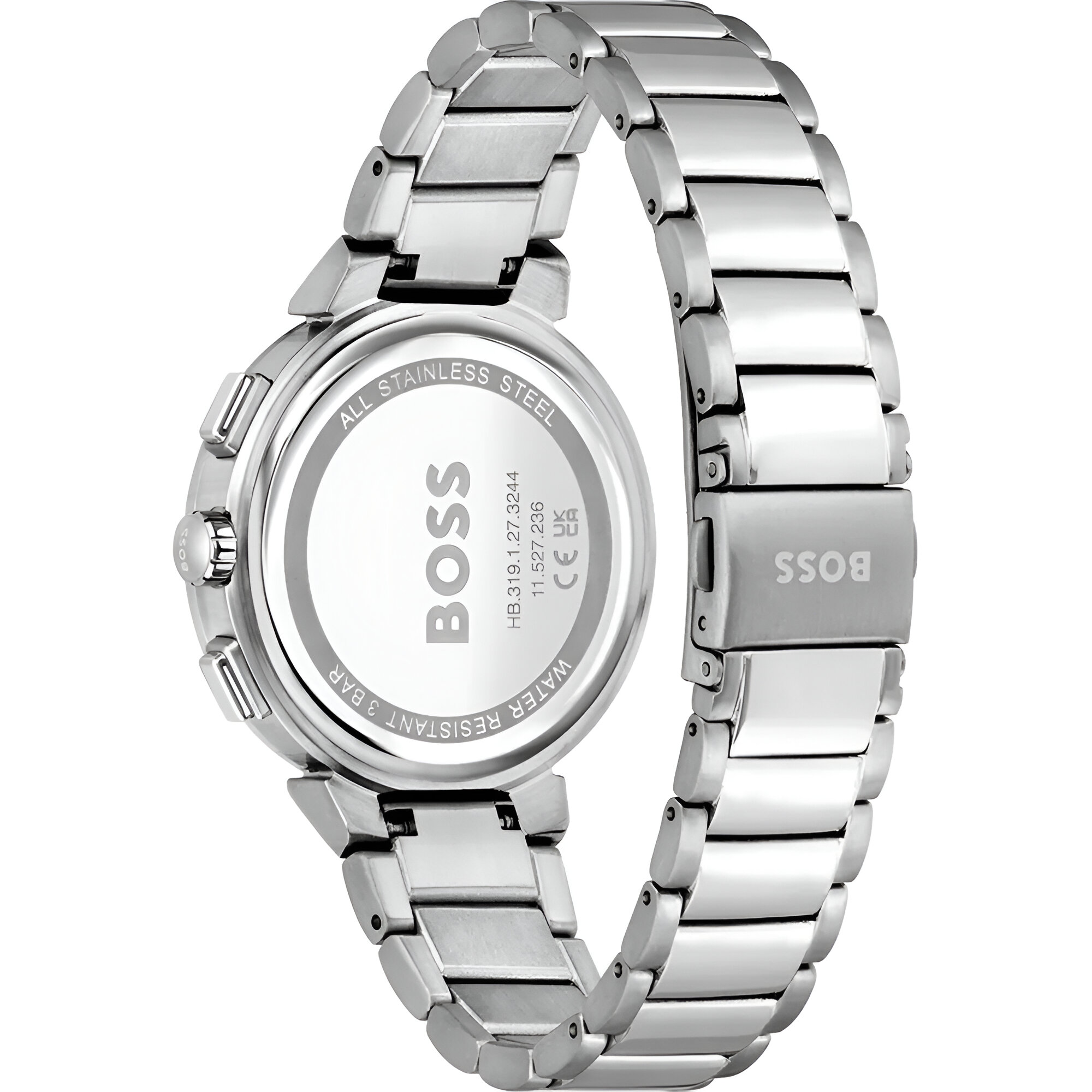 Hugo Boss Elegant Silver Stainless Steel Quartz Watch with Turquoise Dial Hugo Boss Relojes Top Hugo Boss Elegant Silver Stainless Steel Quartz Watch with Turquoise Dial Hugo Boss Relojes Top