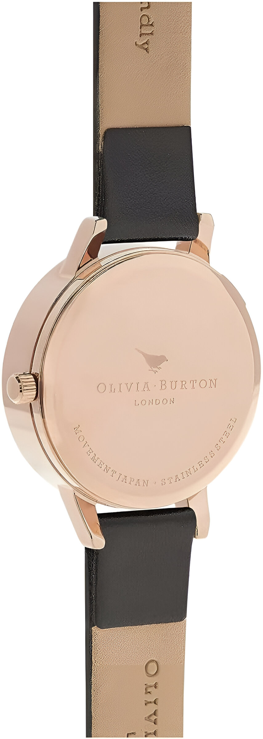 Olivia Burton Analog Black & Pink Watch with Bee Dial – Elegant & Timeless Olivia Burton Relojes Top Olivia Burton Analog Black & Pink Watch with Bee Dial – Elegant & Timeless Olivia Burton Relojes Top