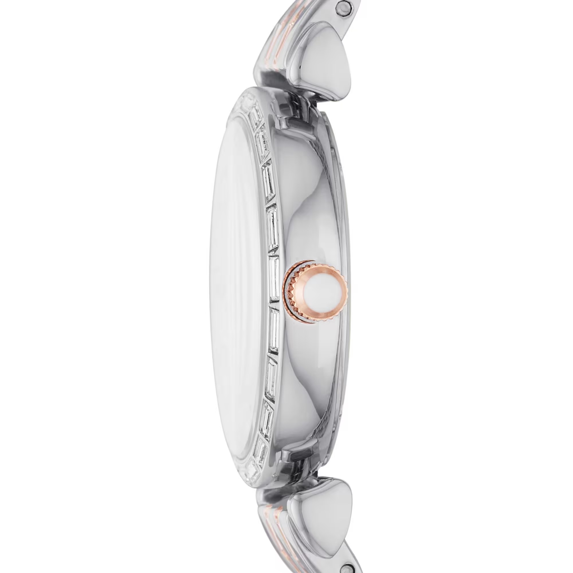 Emporio Armani Gianni T-Bar Women’s Watch – Silver/Rose Gold Steel Bracelet AR11290 Armani Relojes Top Emporio Armani Gianni T-Bar Women's Watch - Silver/Rose Gold Steel Bracelet AR11290 Armani Relojes Top