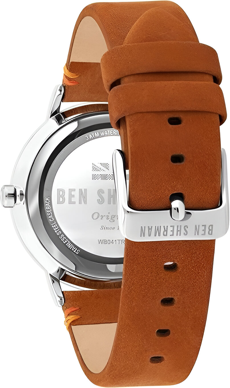 Ben Sherman Men’s Quartz Analog Watch – Stainless Steel Case, Fabric Strap Ben Sherman Relojes Top Ben Sherman Men's Quartz Analog Watch – Stainless Steel Case, Fabric Strap Ben Sherman Relojes Top