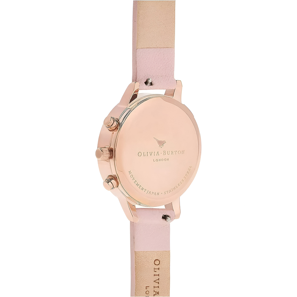 Olivia Burton Pink Multifunctional Analog Watch with Floral Dial Olivia Burton Relojes Top Olivia Burton Pink Multifunctional Analog Watch with Floral Dial Olivia Burton Relojes Top