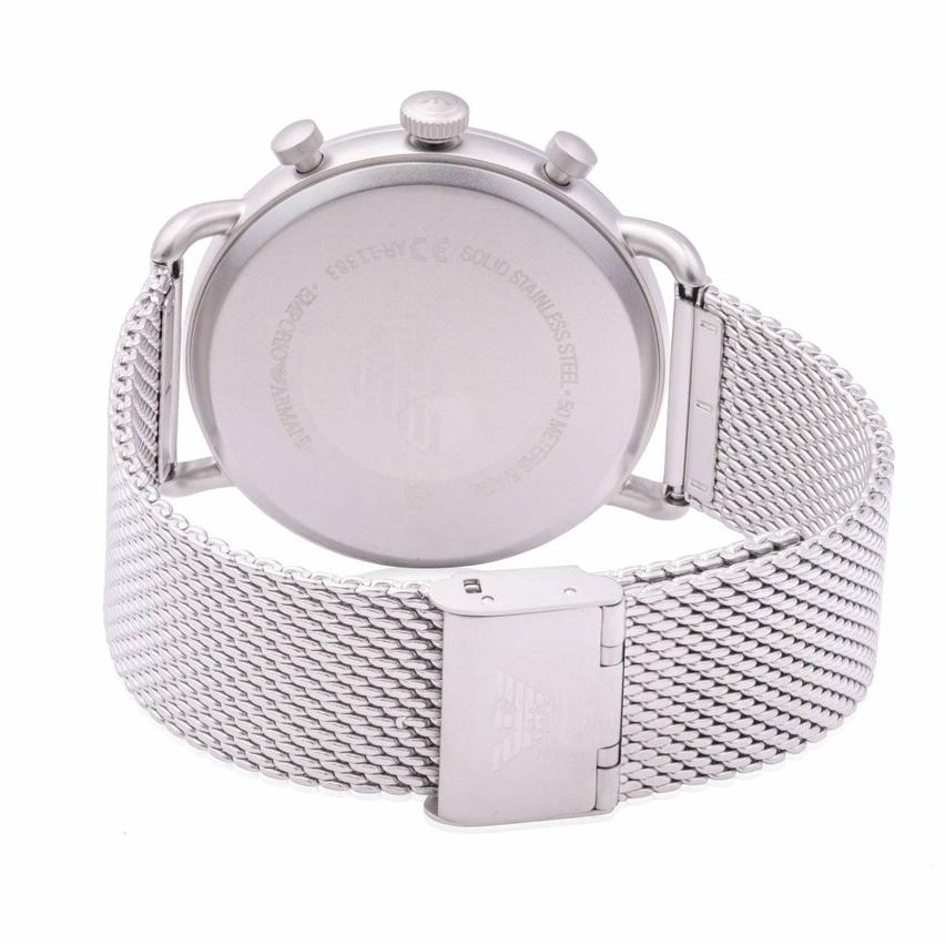 Emporio Armani Men’s Chronograph Watch AR11383 – Grey Dial, Stainless Steel Bracelet Armani Relojes Top Emporio Armani Men's Chronograph Watch AR11383 – Grey Dial, Stainless Steel Bracelet Armani Relojes Top