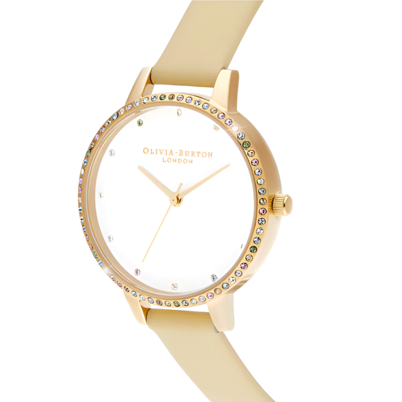 Olivia Burton Gold & Yellow Analog Watch Olivia Burton Relojes Top Olivia Burton Gold & Yellow Analog Watch Olivia Burton Relojes Top