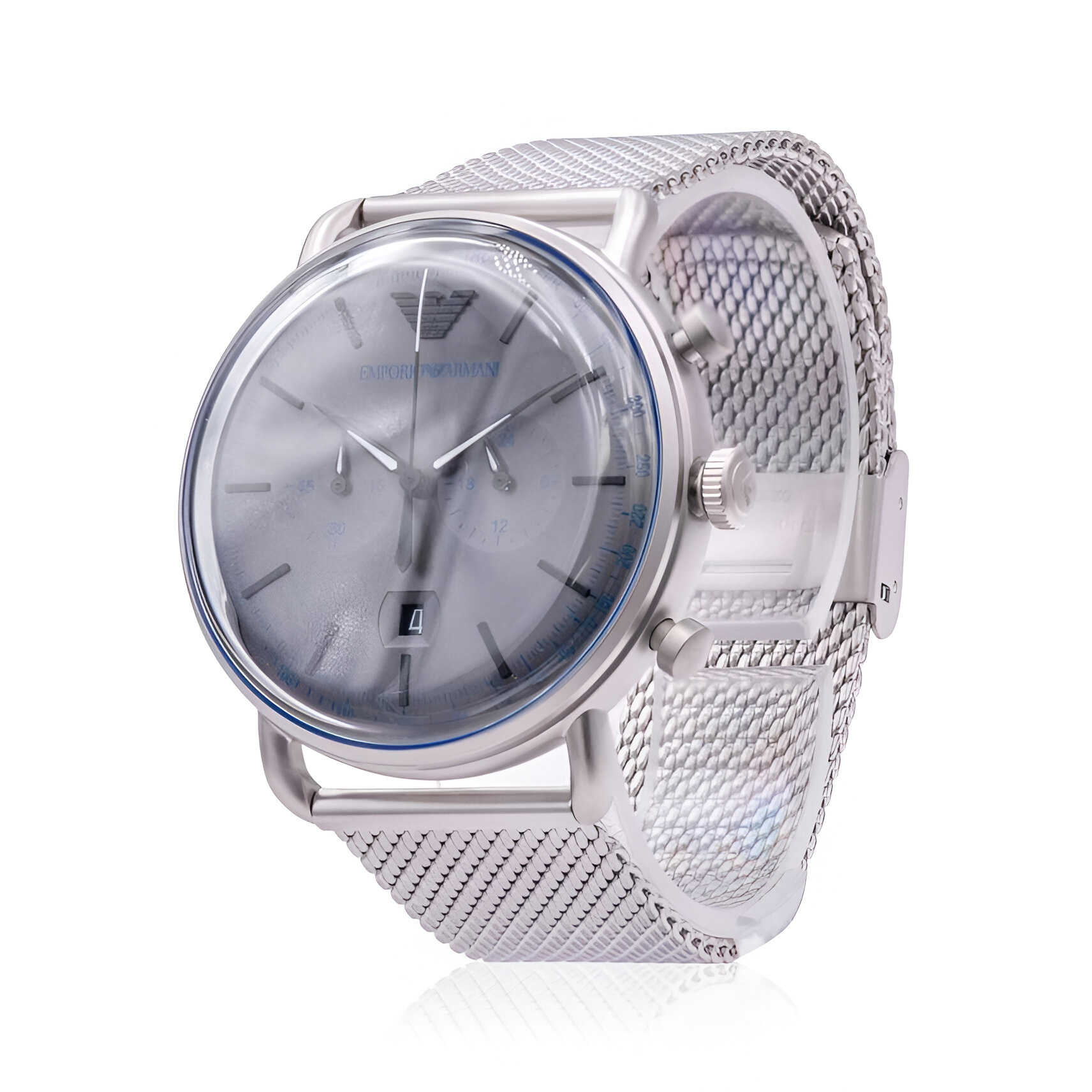 Emporio Armani Men’s Chronograph Watch AR11383 – Grey Dial, Stainless Steel Bracelet Armani Relojes Top Emporio Armani Men's Chronograph Watch AR11383 – Grey Dial, Stainless Steel Bracelet Armani Relojes Top
