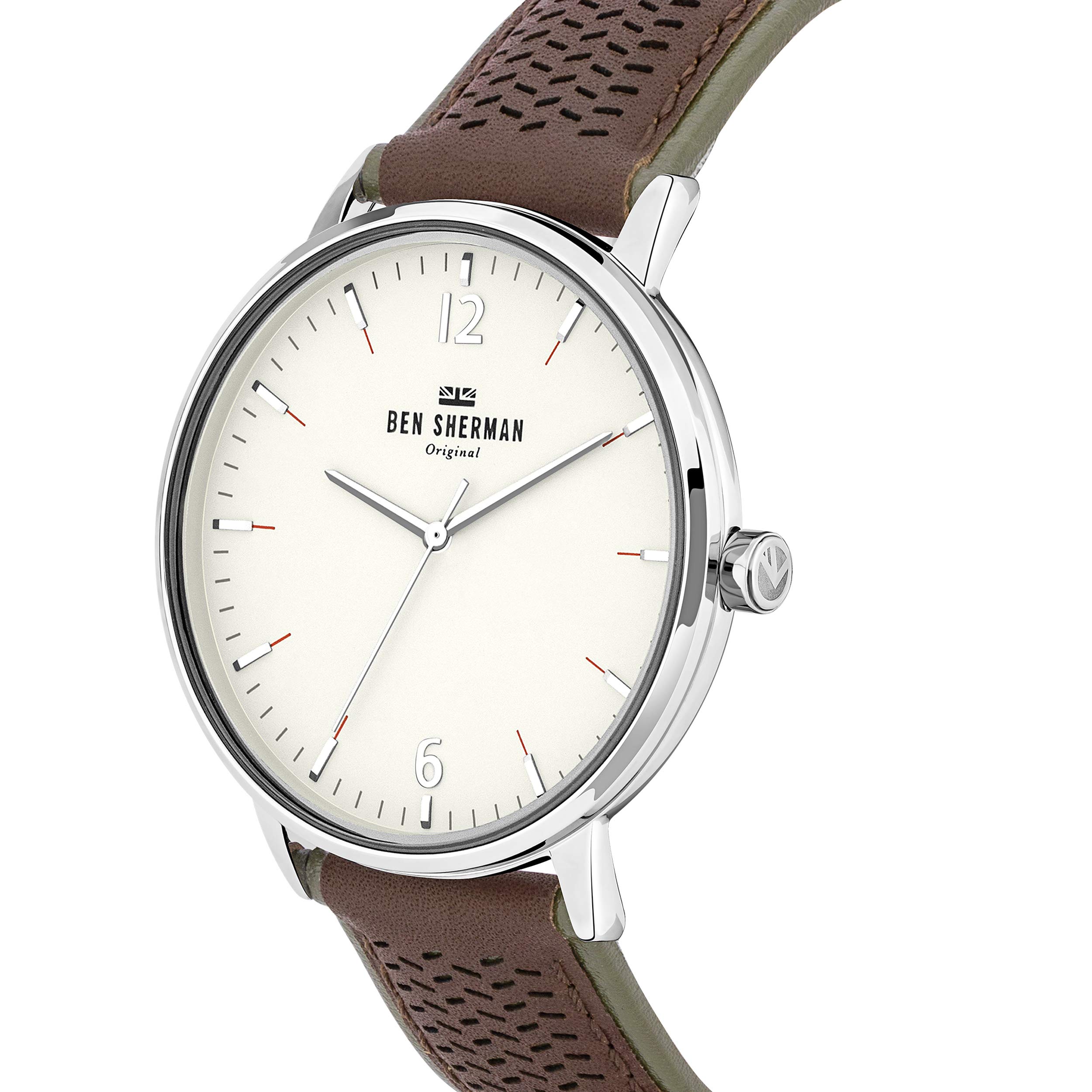 Ben Sherman Brown Men’s Quartz Analog Watch Ben Sherman Relojes Top Ben Sherman Brown Men's Quartz Analog Watch Ben Sherman Relojes Top