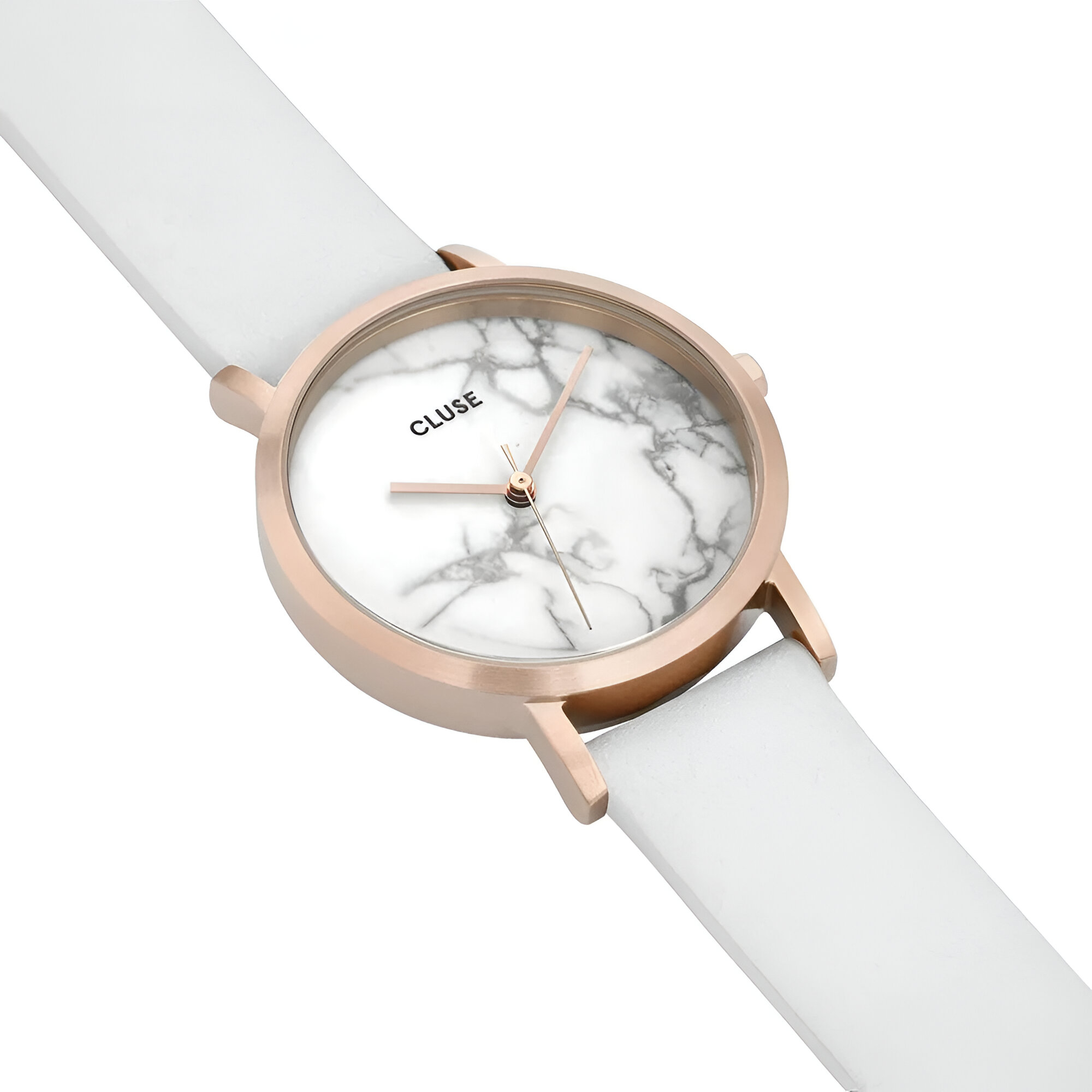 Cluse Women’s Quartz Watch – Elegant Pink & White Leather Strap, 33mm Cluse Relojes Top Cluse Women's Quartz Watch – Elegant Pink & White Leather Strap, 33mm Cluse Relojes Top