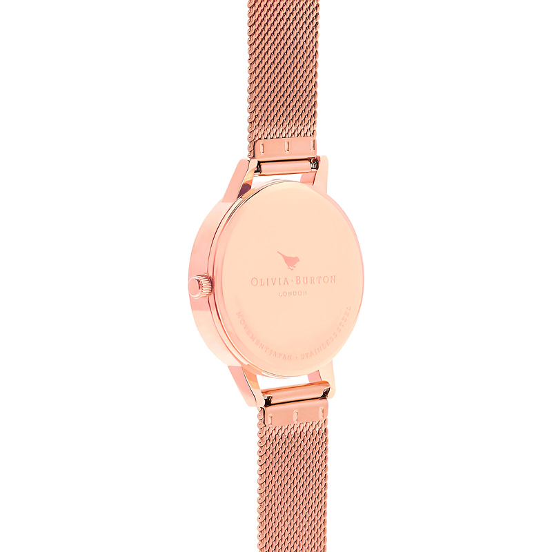 Olivia Burton Pink Milanese Mesh Watch Olivia Burton Relojes Top Olivia Burton Pink Milanese Mesh Watch Olivia Burton Relojes Top