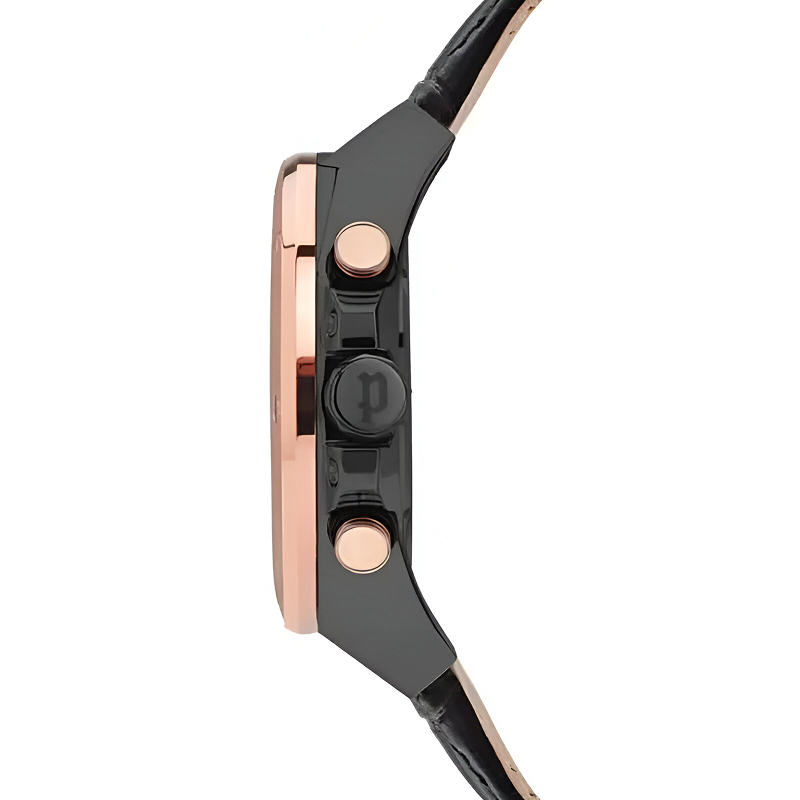 Police Saiho Black Dial & Leather Strap Watch Police Relojes Top Police Saiho Black Dial & Leather Strap Watch Police Relojes Top