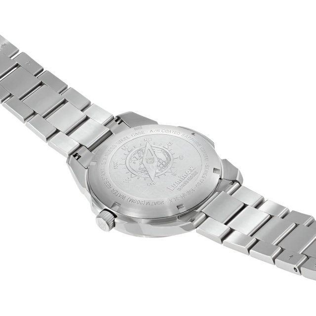 Stainless Steel Luminox Swiss Watch – 42mm Blue Dial, Always Visible - Image 3