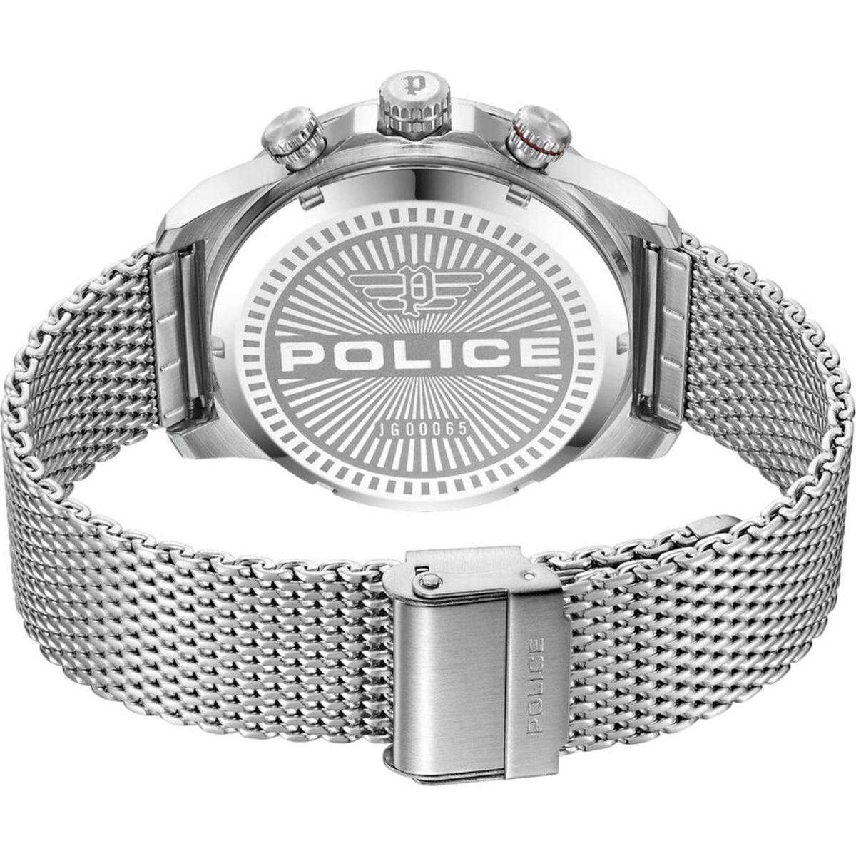 Police Grey Stainless Steel Quartz Watch Police Relojes Top Police Grey Stainless Steel Quartz Watch Police Relojes Top