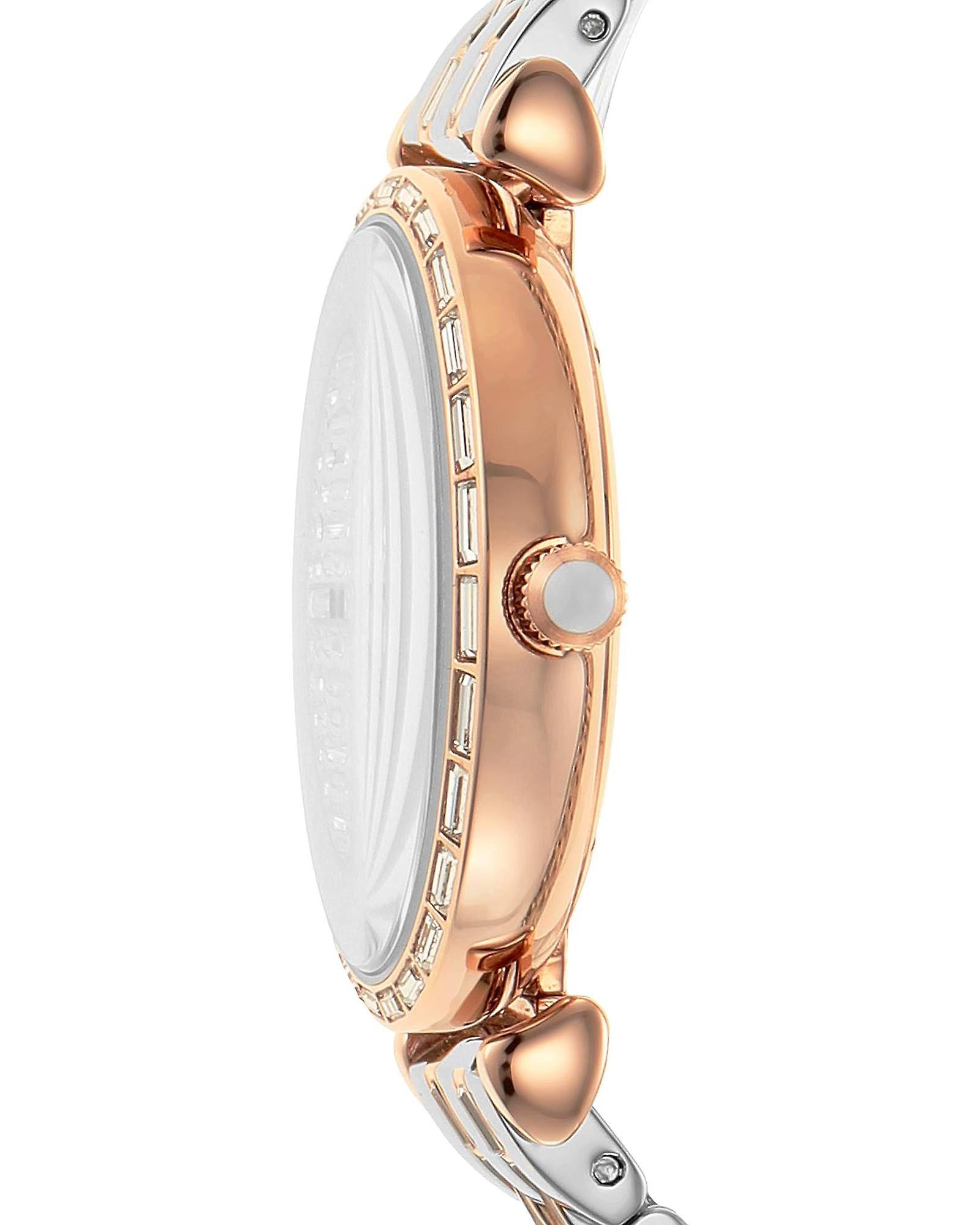 Emporio Armani Women’s Two-Tone Crystal Stainless Steel Watch Armani Relojes Top Emporio Armani Women's Two-Tone Crystal Stainless Steel Watch Armani Relojes Top