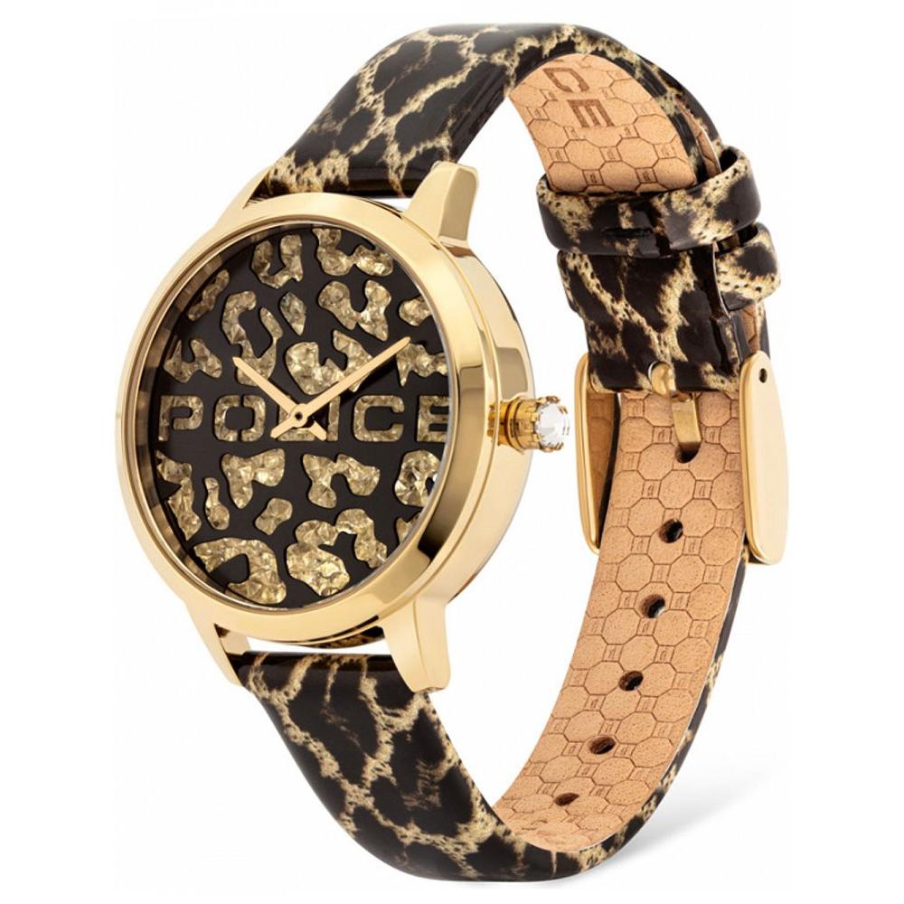 Police Golden Stainless Steel Quartz Watch Police Relojes Top Police Golden Stainless Steel Quartz Watch Police Relojes Top