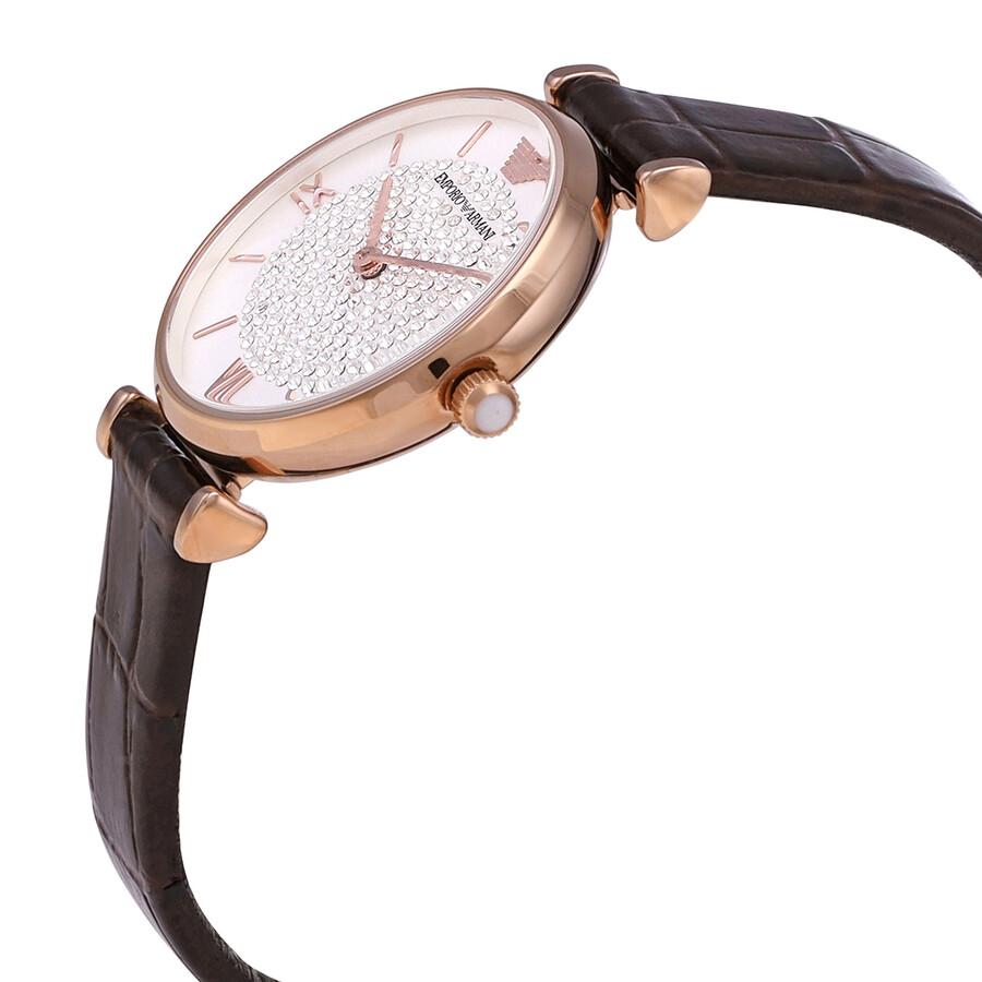 Emporio Armani Ladies’ Bordeaux Leather Strap Quartz Watch AR11269 Armani Relojes Top Emporio Armani Ladies' Bordeaux Leather Strap Quartz Watch AR11269 Armani Relojes Top