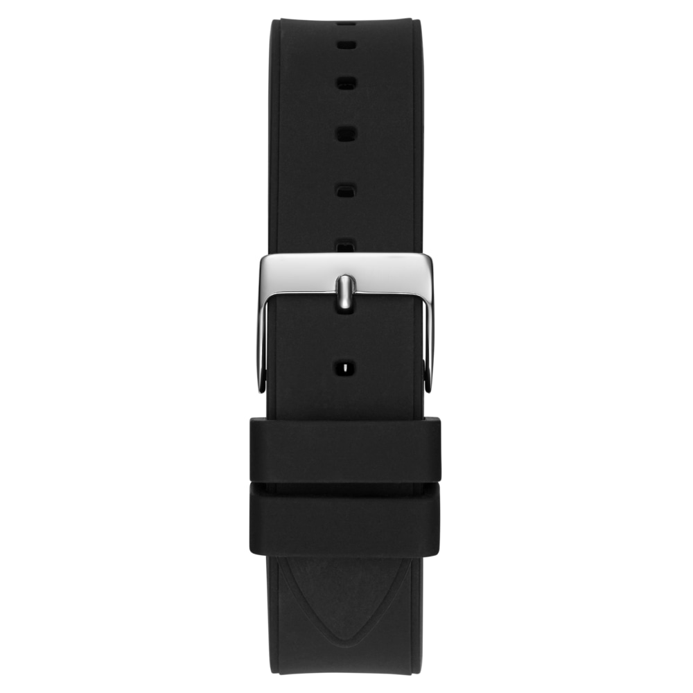 Guess Duchess Dual-Calendar Quartz Watch – Grey Dial & Black Silicone Strap Guess Relojes Top Guess Duchess Dual-Calendar Quartz Watch - Grey Dial & Black Silicone Strap Guess Relojes Top